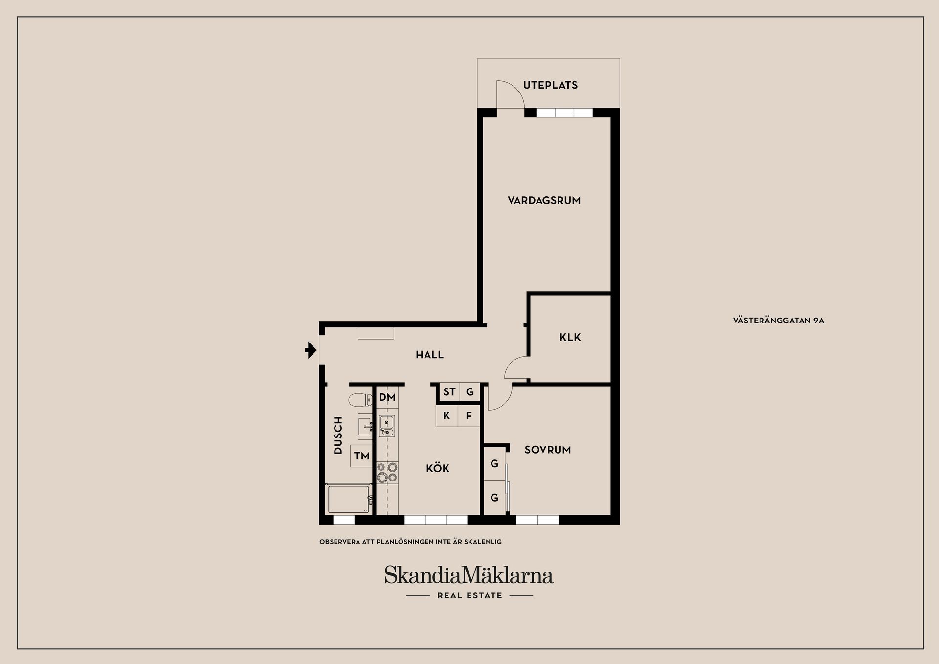 Bostadsrätt, Västeränggatan 9A, Vålberg, Karlstad