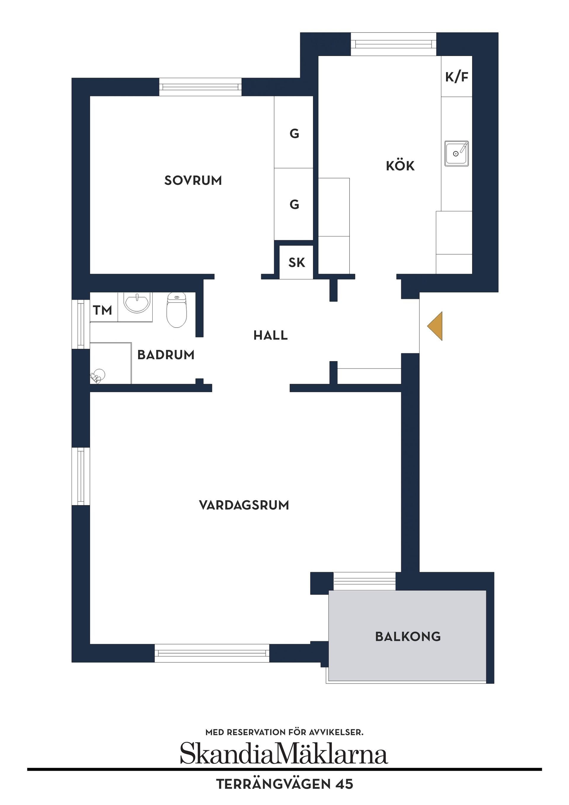 Bostadsrätt, Terrängvägen 45, Hägersten/Västertorp, Stockholm