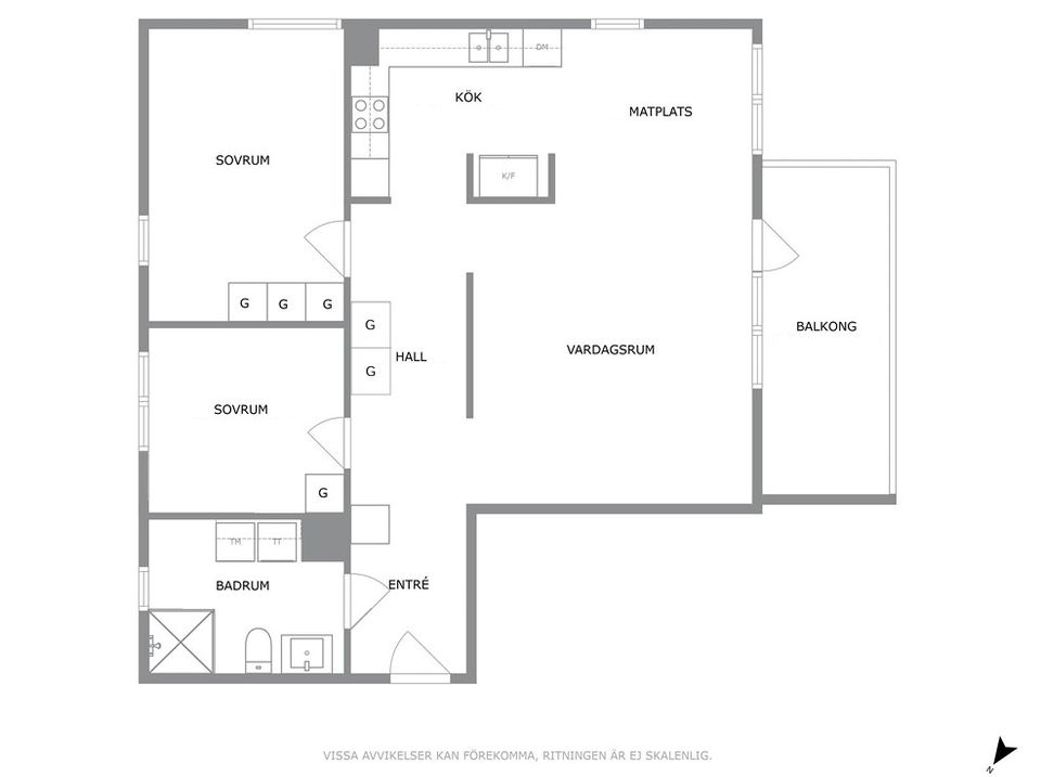 Bostadsrätt, Långekärrsvägen 6, Öjersjö, Partille