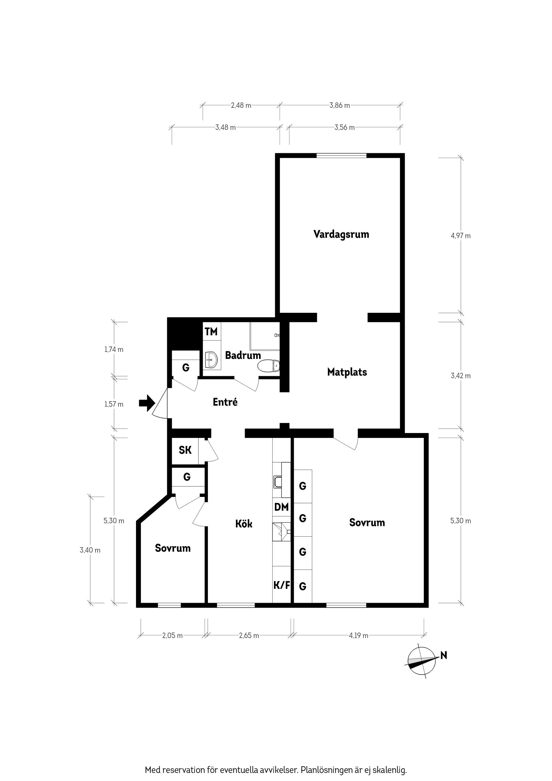 Bostadsrätt, Övre Olskroksgatan 6, Olskroken, Göteborg