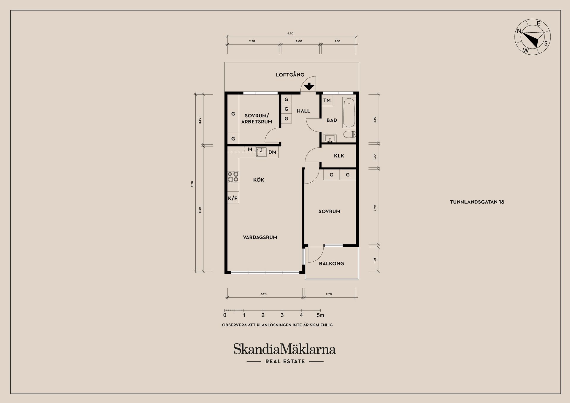 Bostadsrätt, Tunnlandsgatan 18, Kaverös, Göteborg
