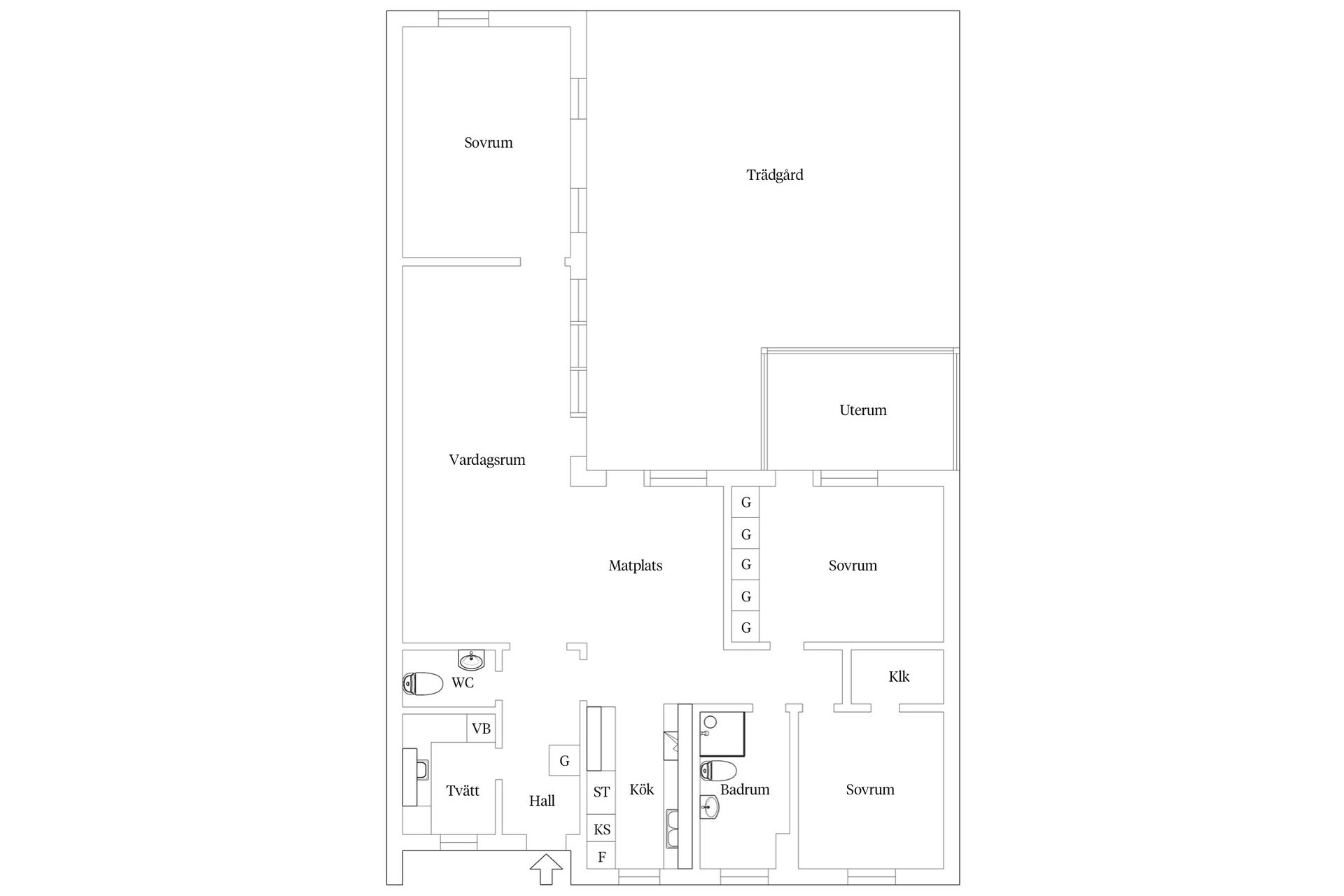 Villa, Radargatan 1B, Edvinshem, Ystad