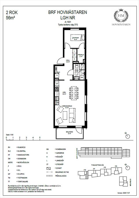 Bostadsrätt, Tyska Bottens Väg 37G A-1501, Nockebyhov, Stockholm