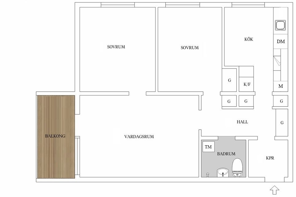 Bostadsrätt, Kärrtorpsvägen 34, 10tr, Kärrtorp, Stockholm
