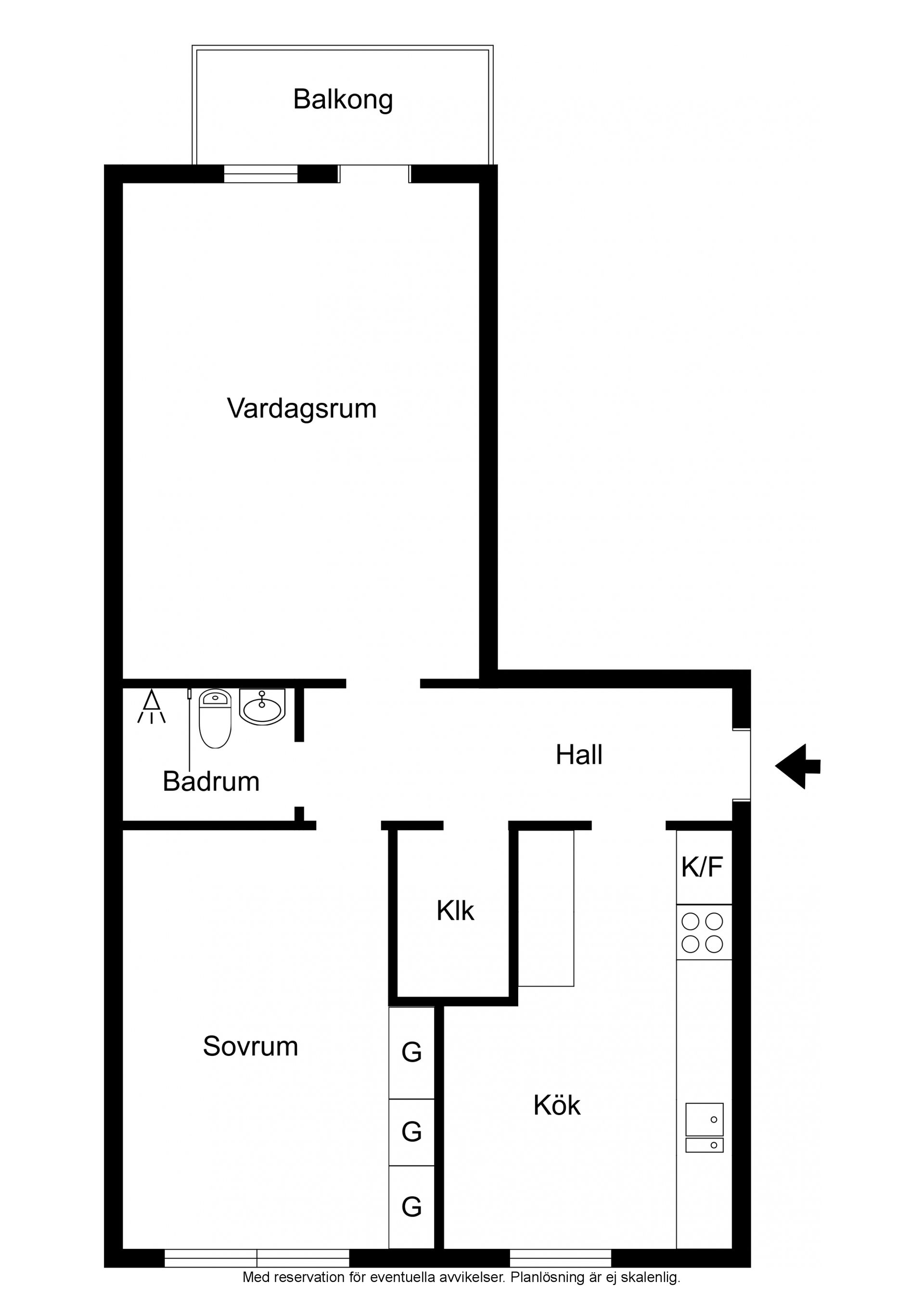 Bostadsrätt, Kullagatan 13B, Kävlinge - Centralt, Kävlinge