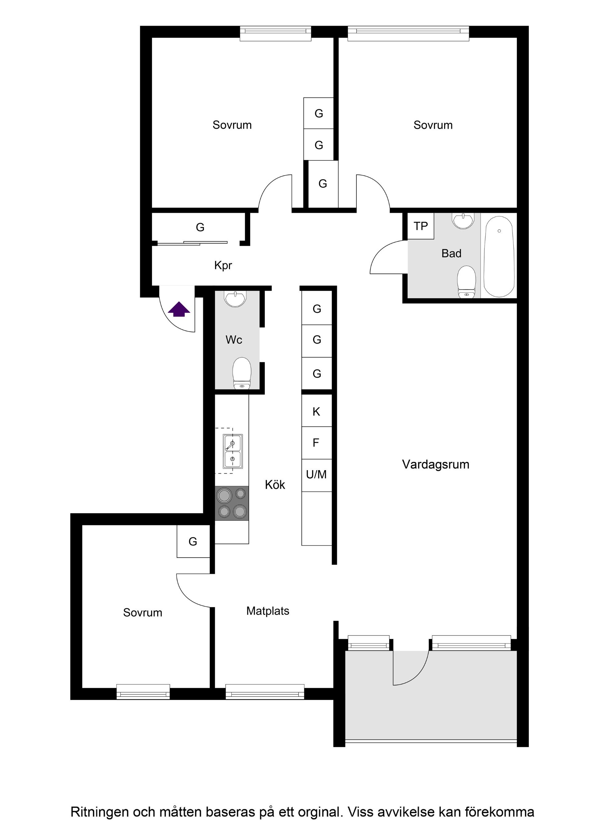Bostadsrätt, Åkerbyvägen 202, Täby Centrum, Täby