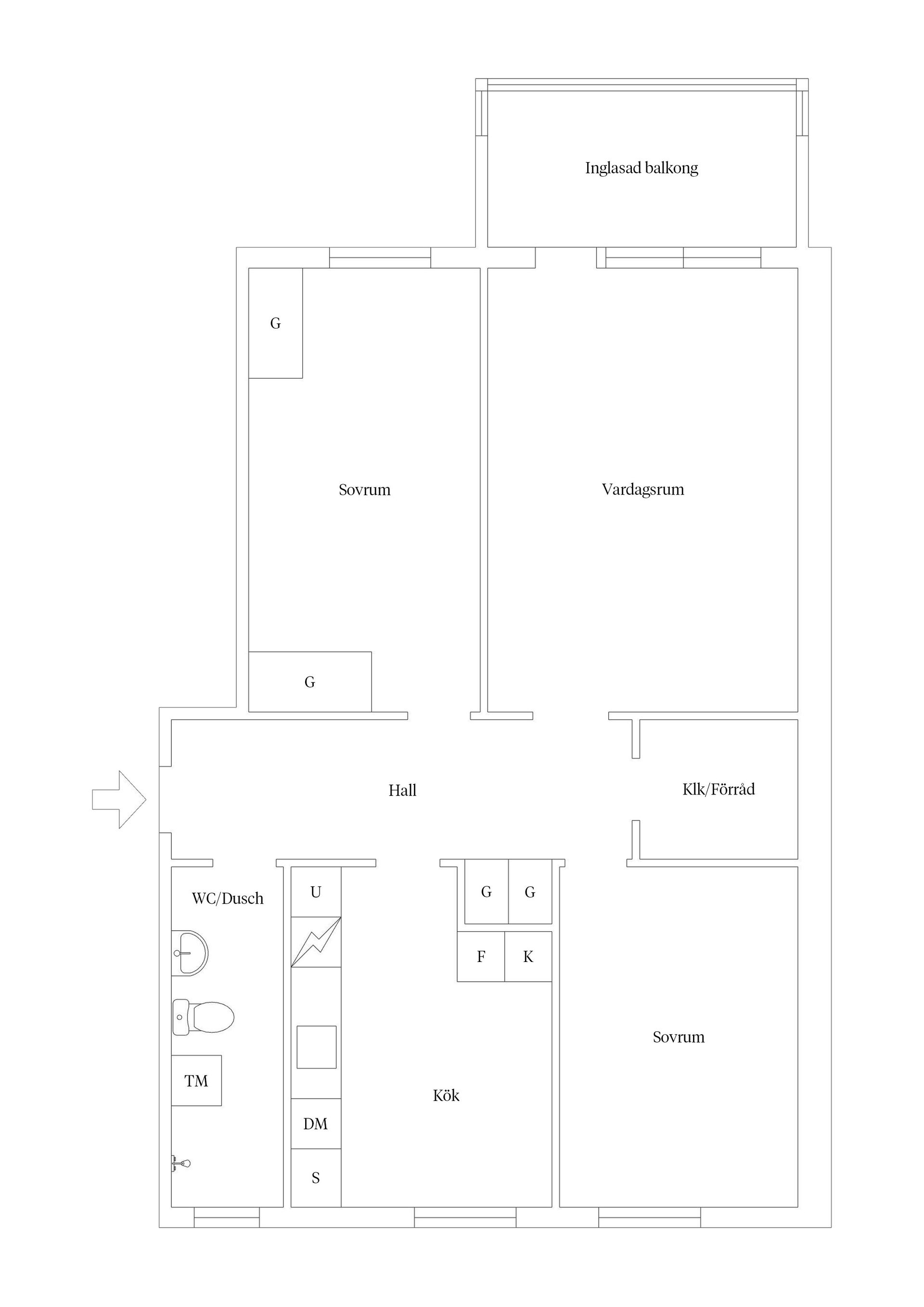 Bostadsrätt, Norrlidsvägen 16, Norrliden, Kalmar