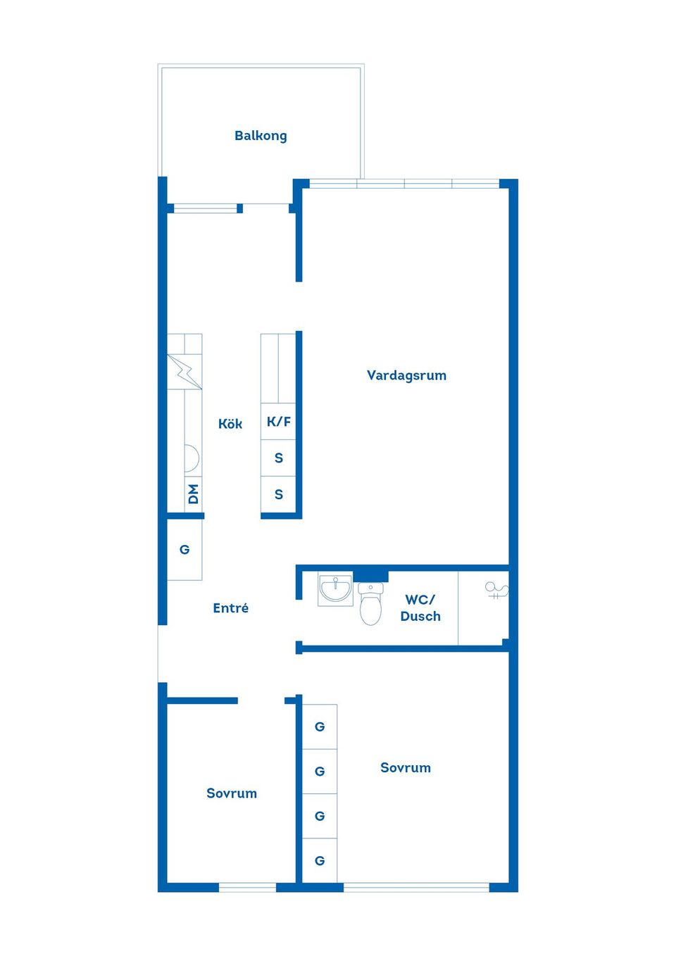 Bostadsrätt, Skogsgatan 8 A, Osby