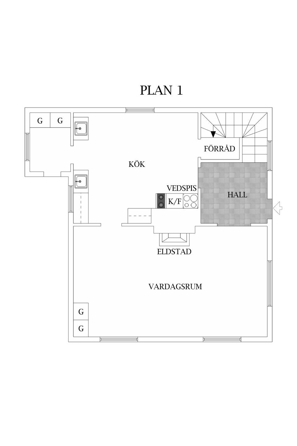 Villa, Grishult 207, Grishult, Falkenberg