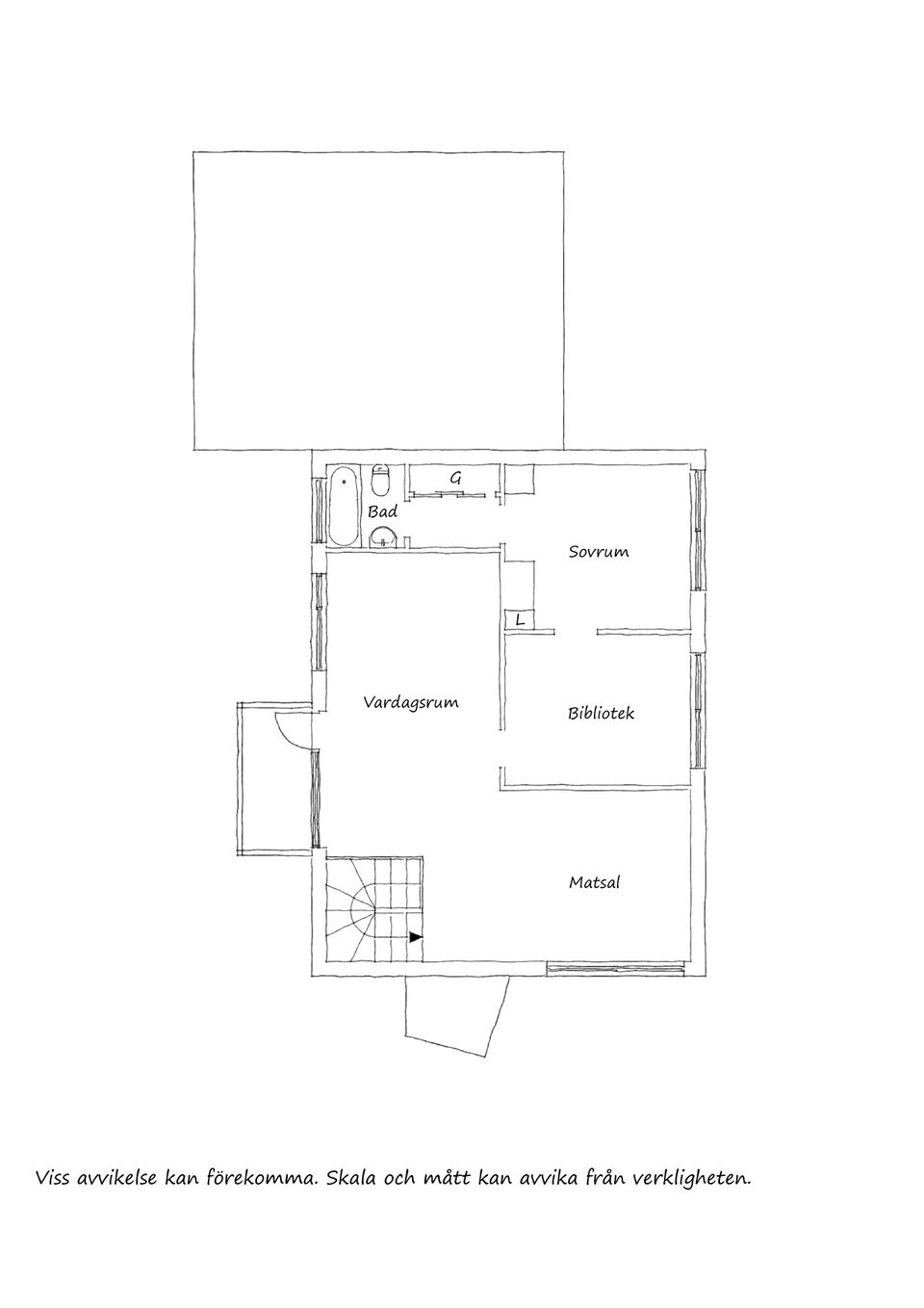 Villa, Radhus, Grönstensvägen 3A, Eriksberg, Uppsala