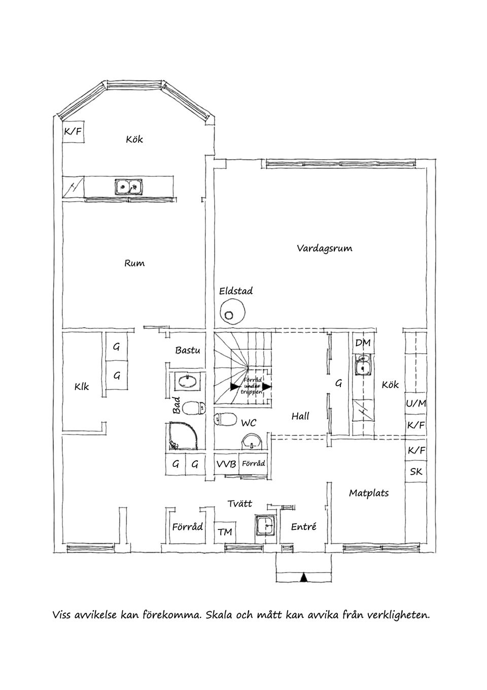 Villa, Radhus, Liljegatan 22A, Fålhagen, Uppsala