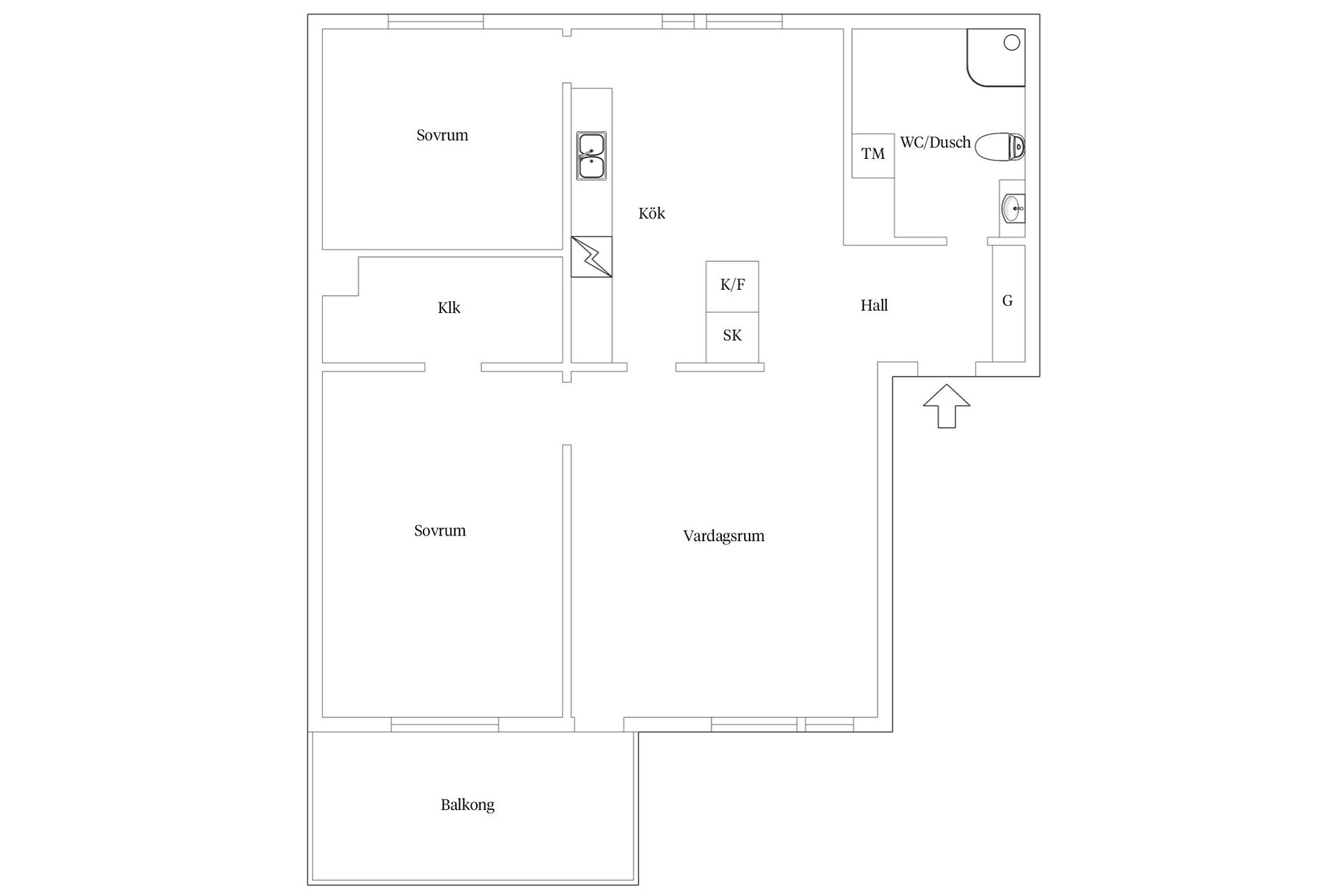 Bostadsrätt, Astris Gata 64, Eriksberg, Göteborg