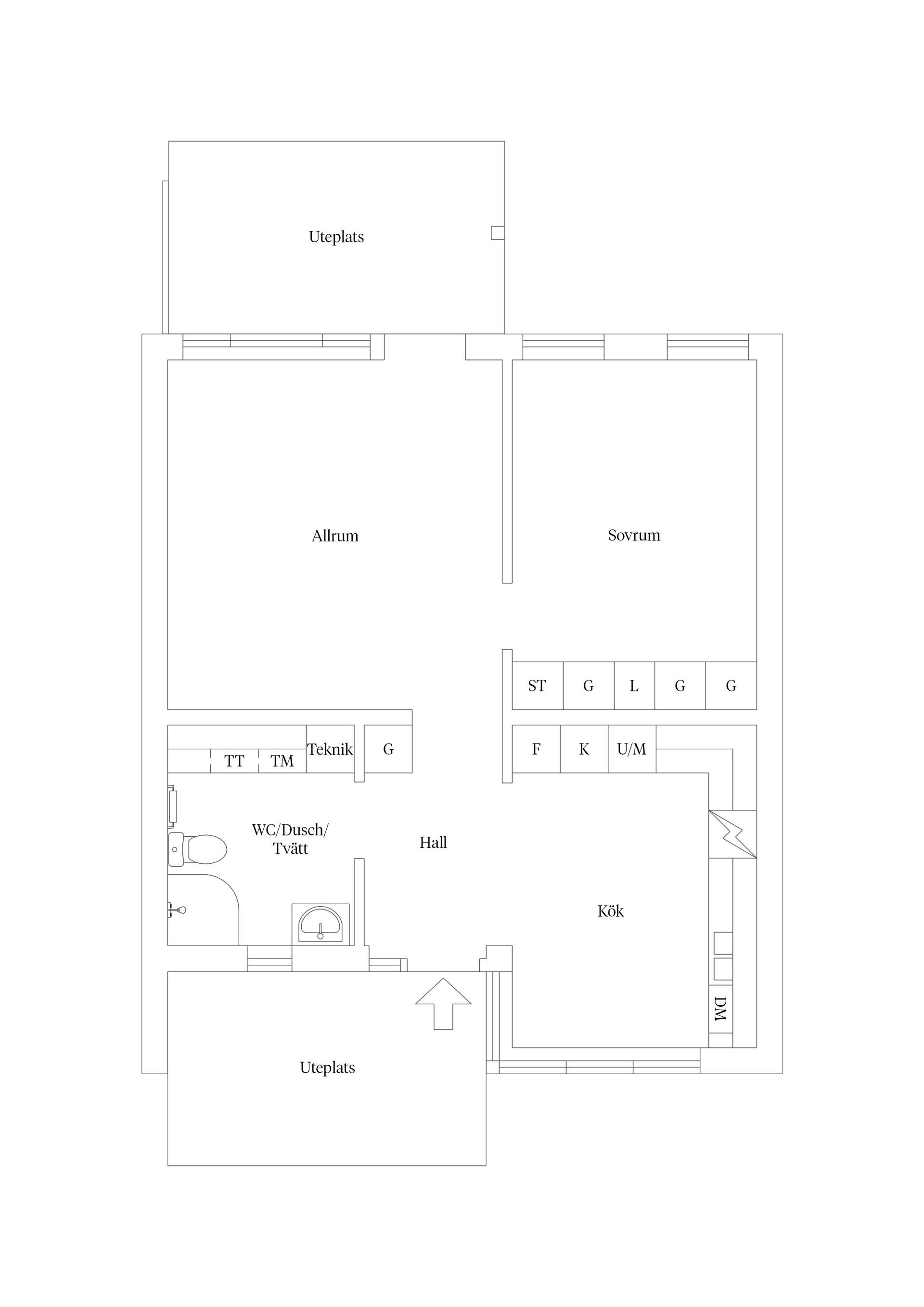 Bostadsrätt, Hemvägen 25, Vimpeltorpet, Kalmar