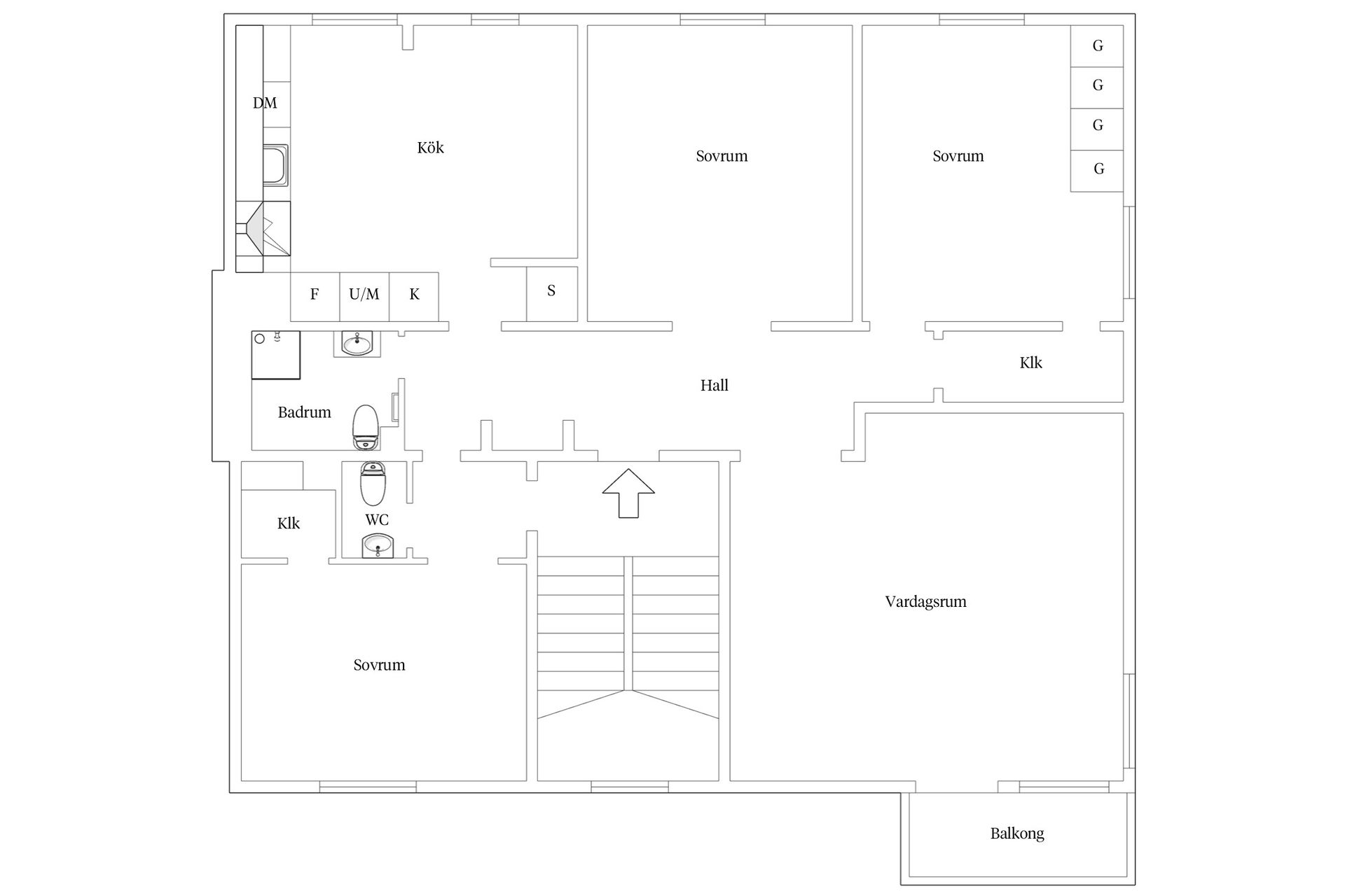Bostadsrätt, Rosenborgsgatan 10 B, Kvarnberget, Karlstad
