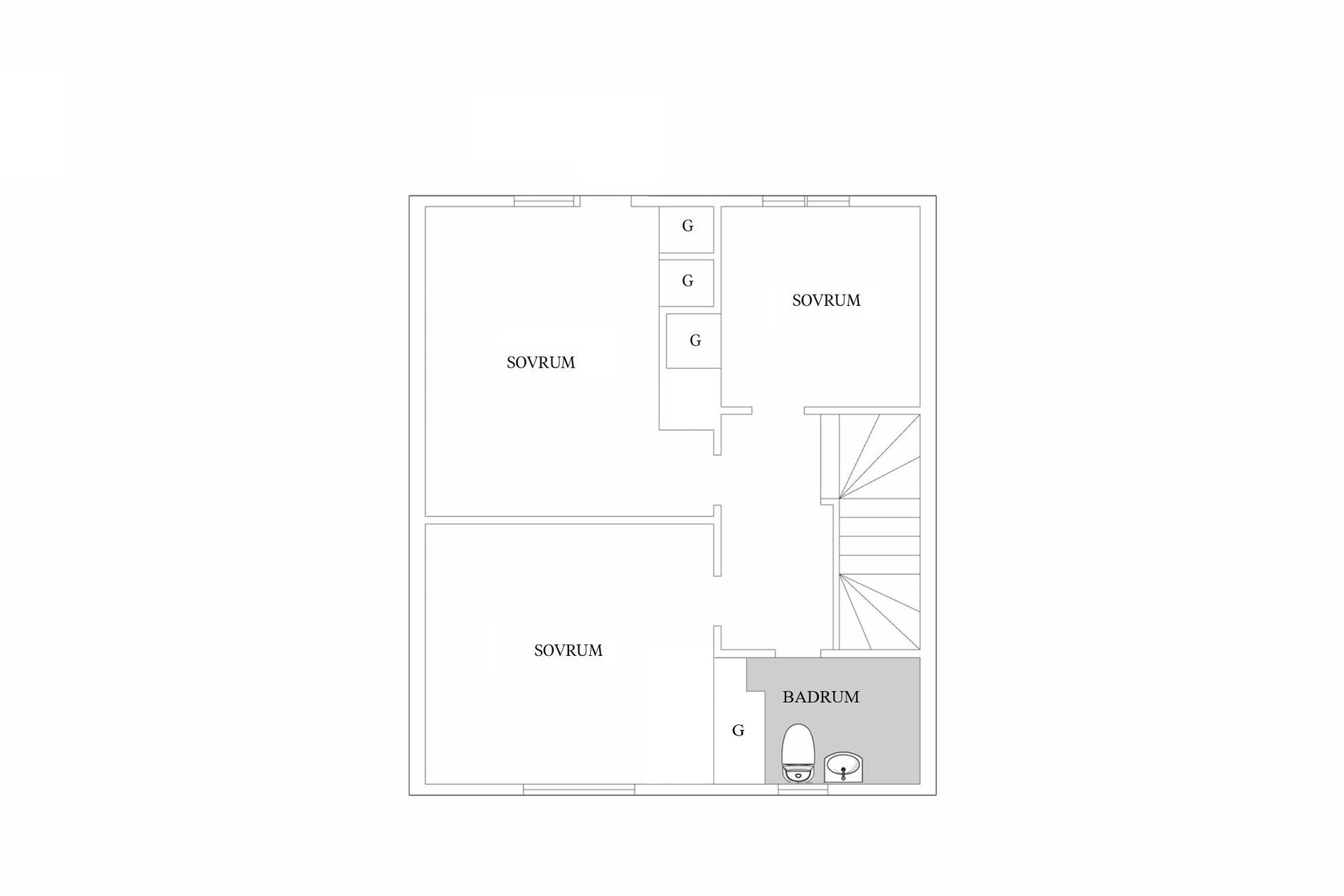 Villa, Radhus, Gimågatan 28, Bagarmossen, Stockholm