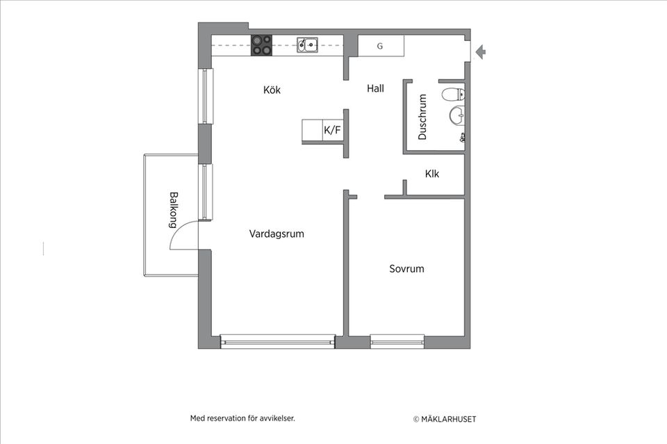 Bostadsrätt, Gådeåvägen 12, Gådeåstaden, Härnösand