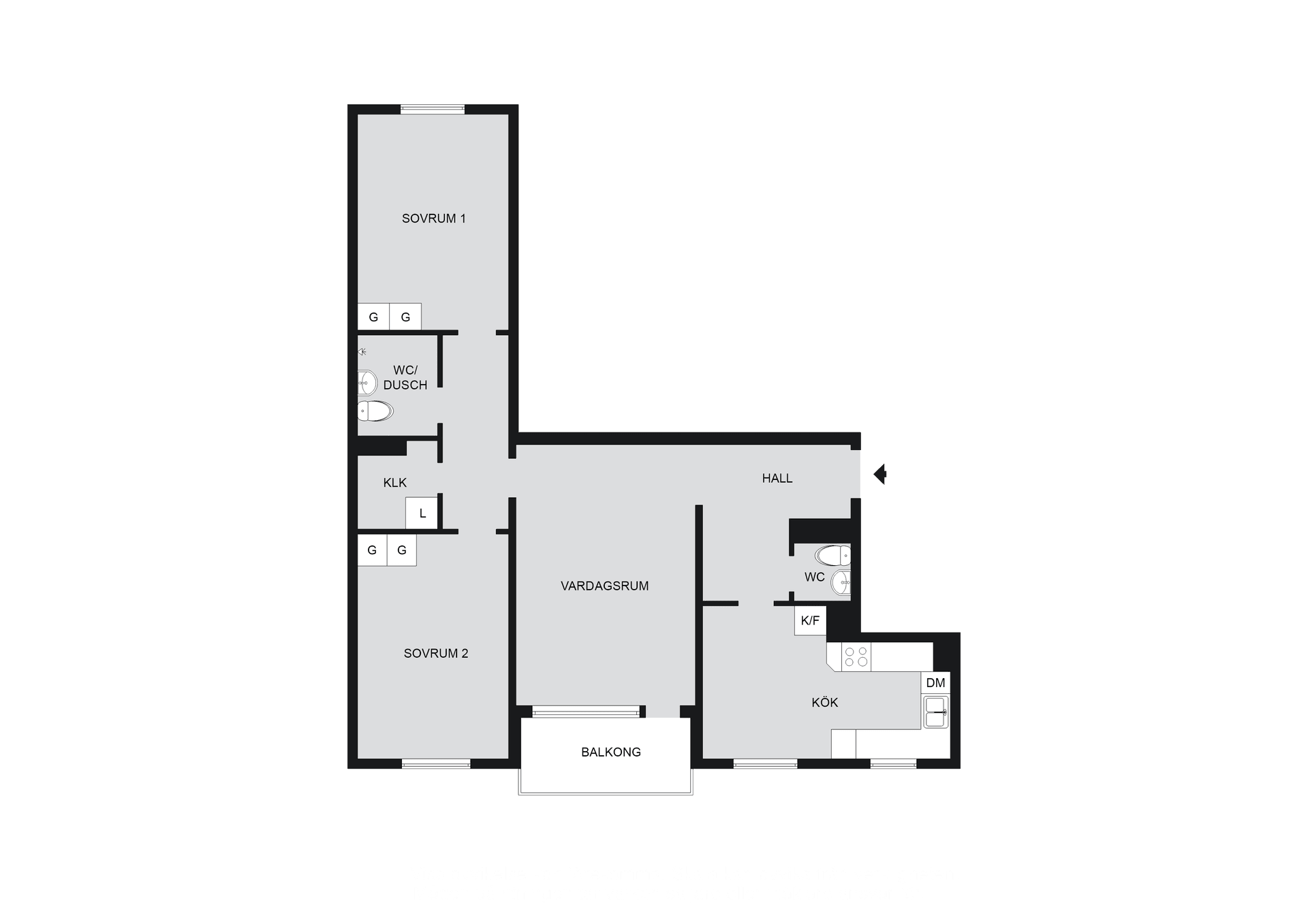 Bostadsrätt, Radarvägen 1, Hägernäs, Täby