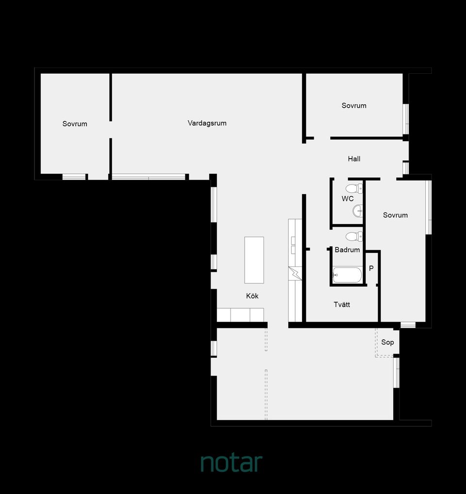 Villa, Radhus, Trumpetaregränden 9, Oscarshem, Lund