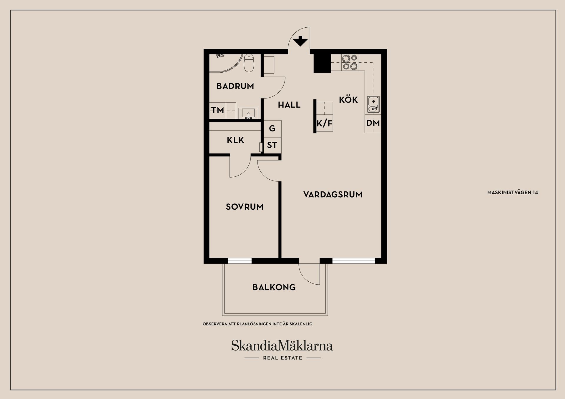 Bostadsrätt, Maskinistvägen 14, Bolinder Strand, Järfälla