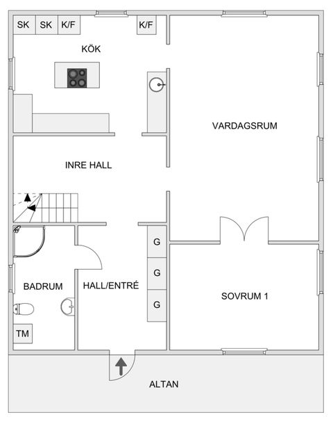 Villa, Tallåsvägen 67, Innanbäcken, Kalix