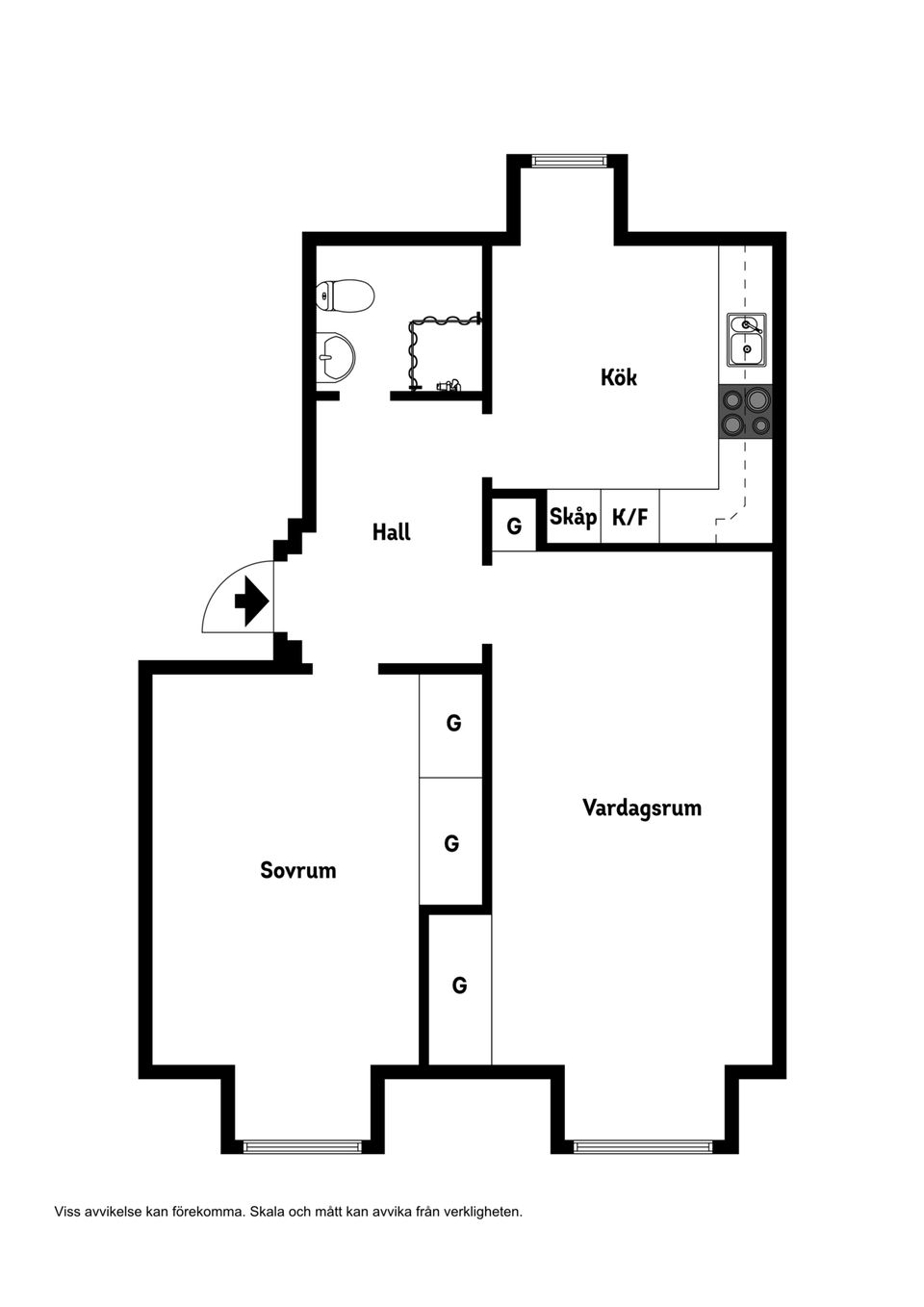Bostadsrätt, Siggebohyttevägen 14 B Lgh 1201, Lindesberg
