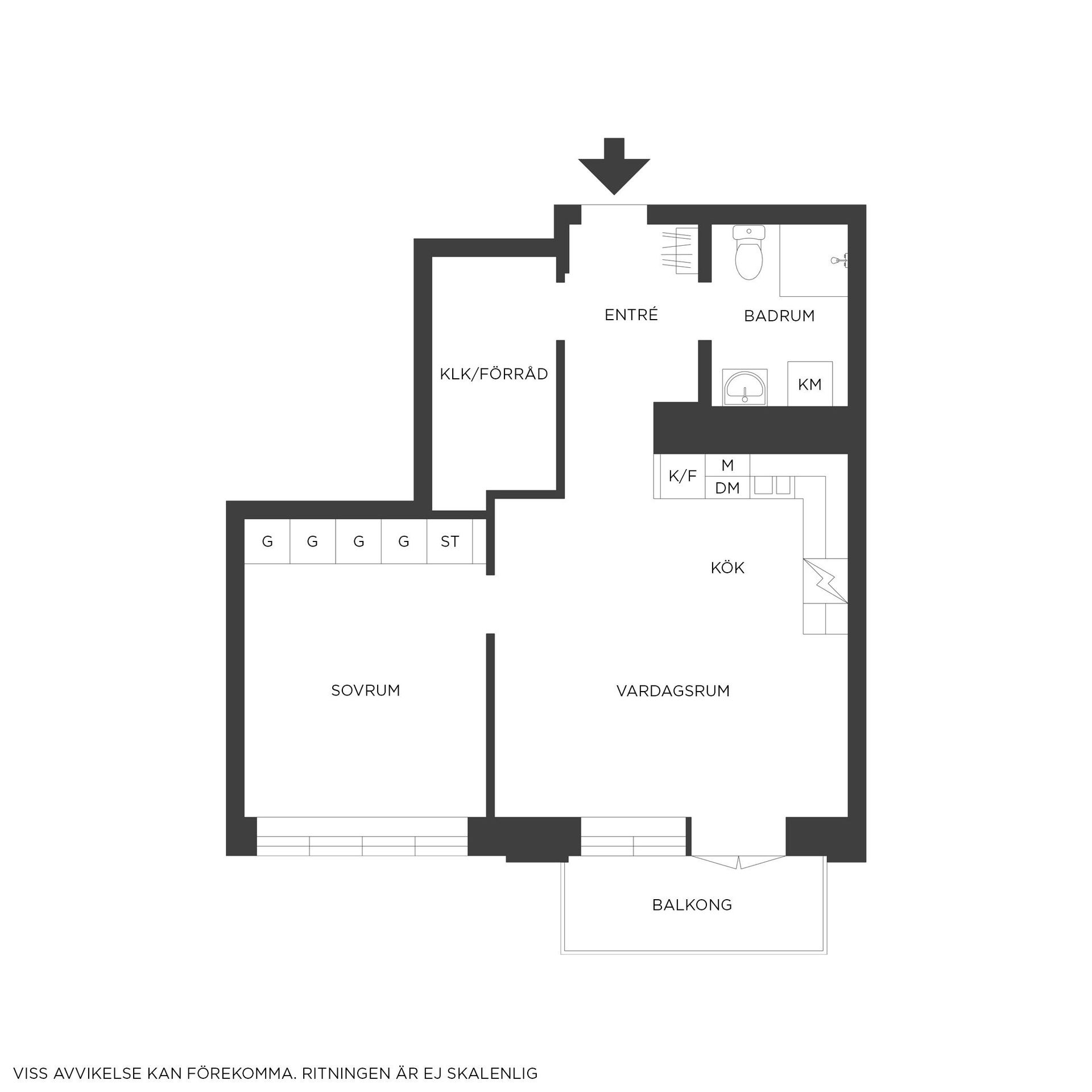 Bostadsrätt, Karlavagnsgatan 1, Lindholmen, Göteborg