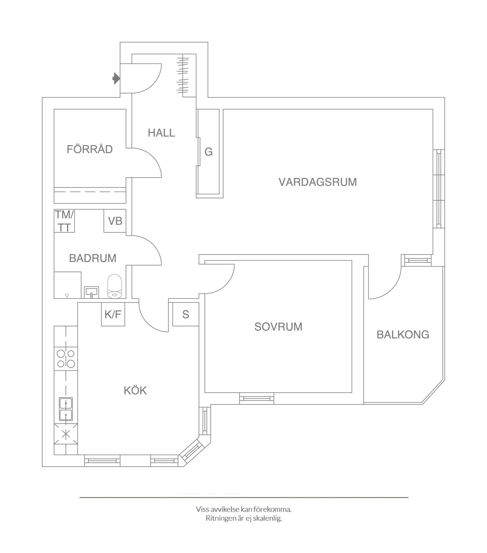 Bostadsrätt, Gamleväg 23, Höllviken, Vellinge