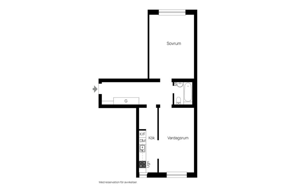 Bostadsrätt, Lindövägen 6, Öster, Norrköping