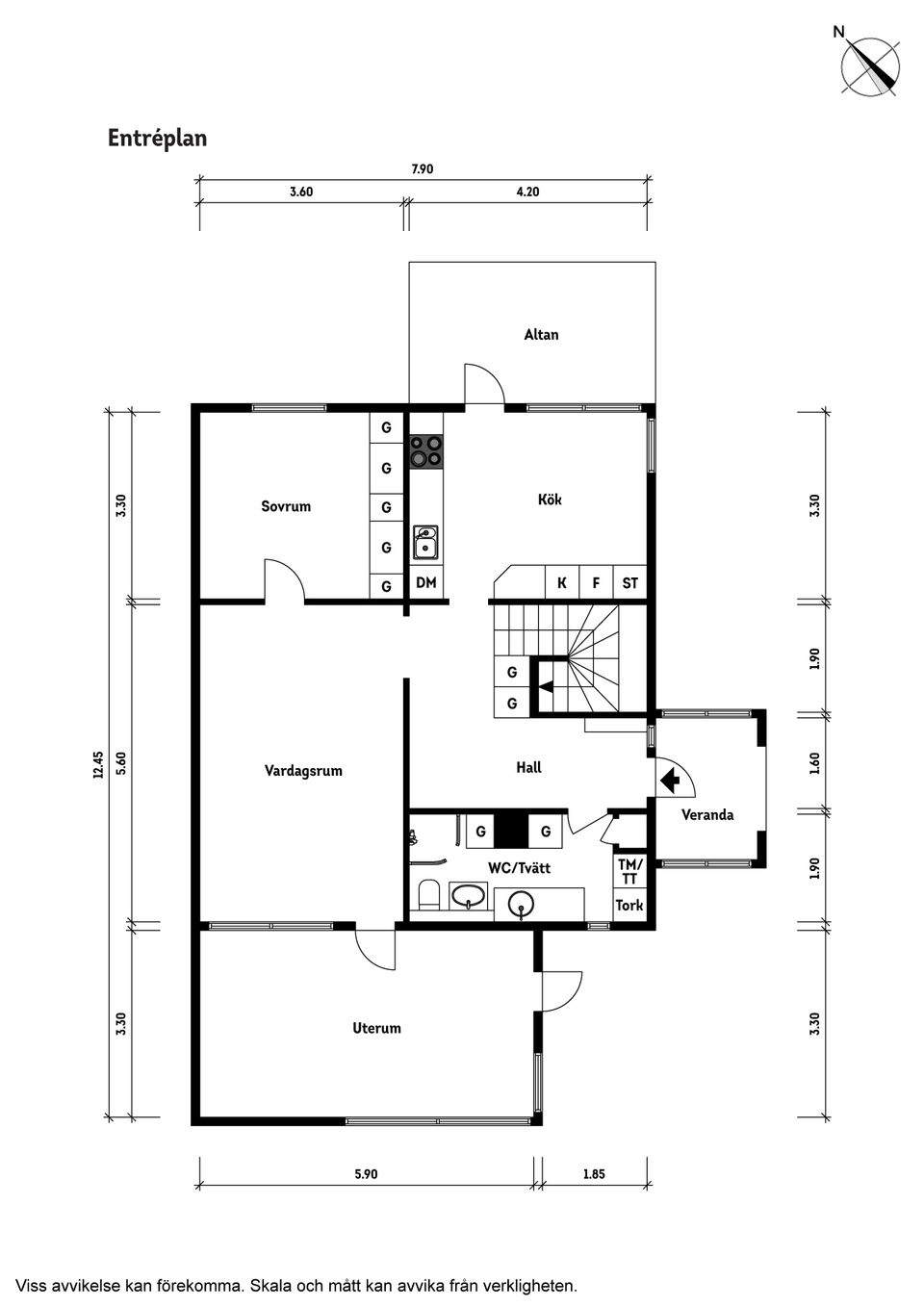 Villa, Husargatan 57, Onsjö, Vänersborg