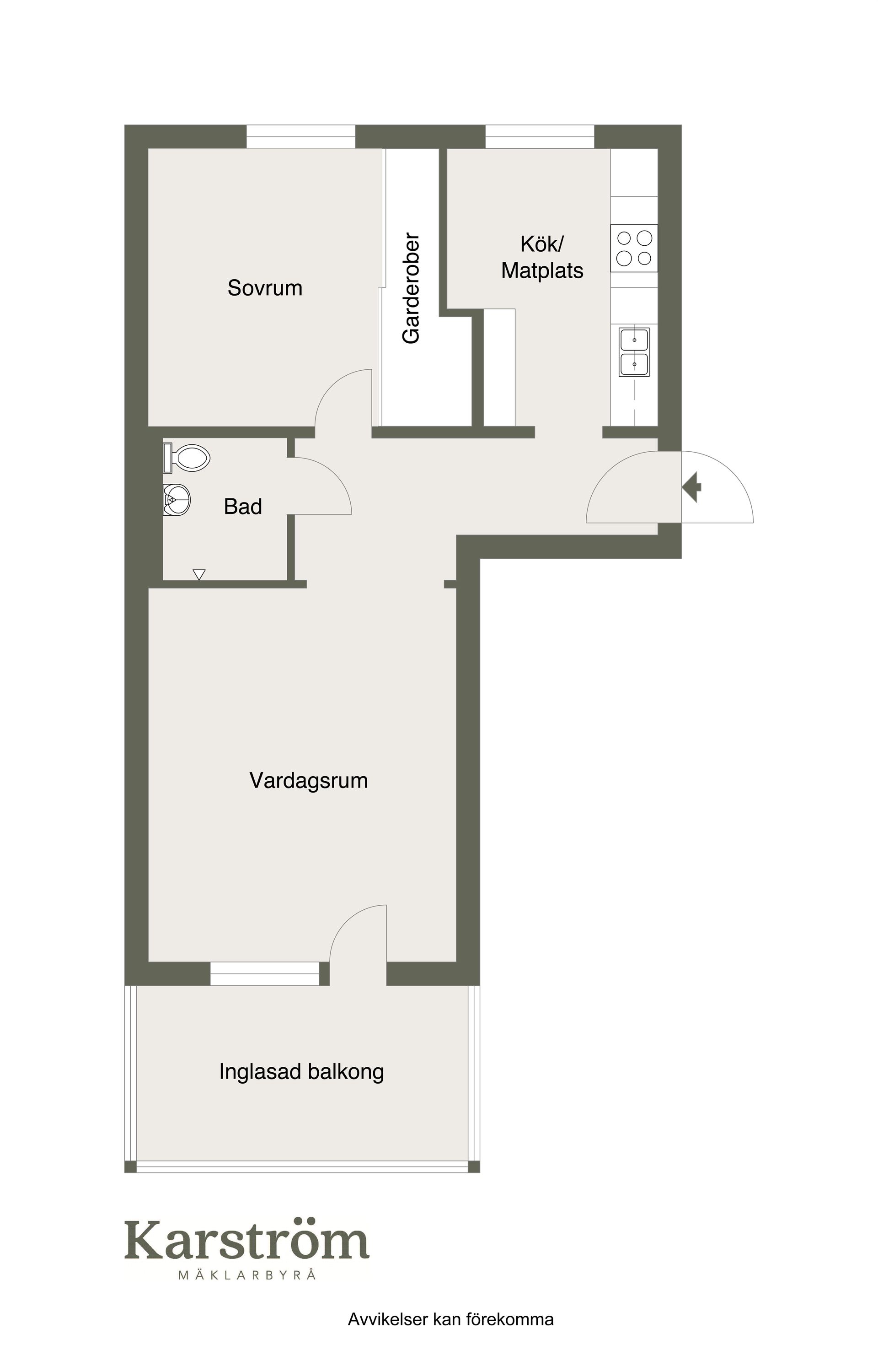 Bostadsrätt, Sveavägen 16, Södermalm, Sundsvall
