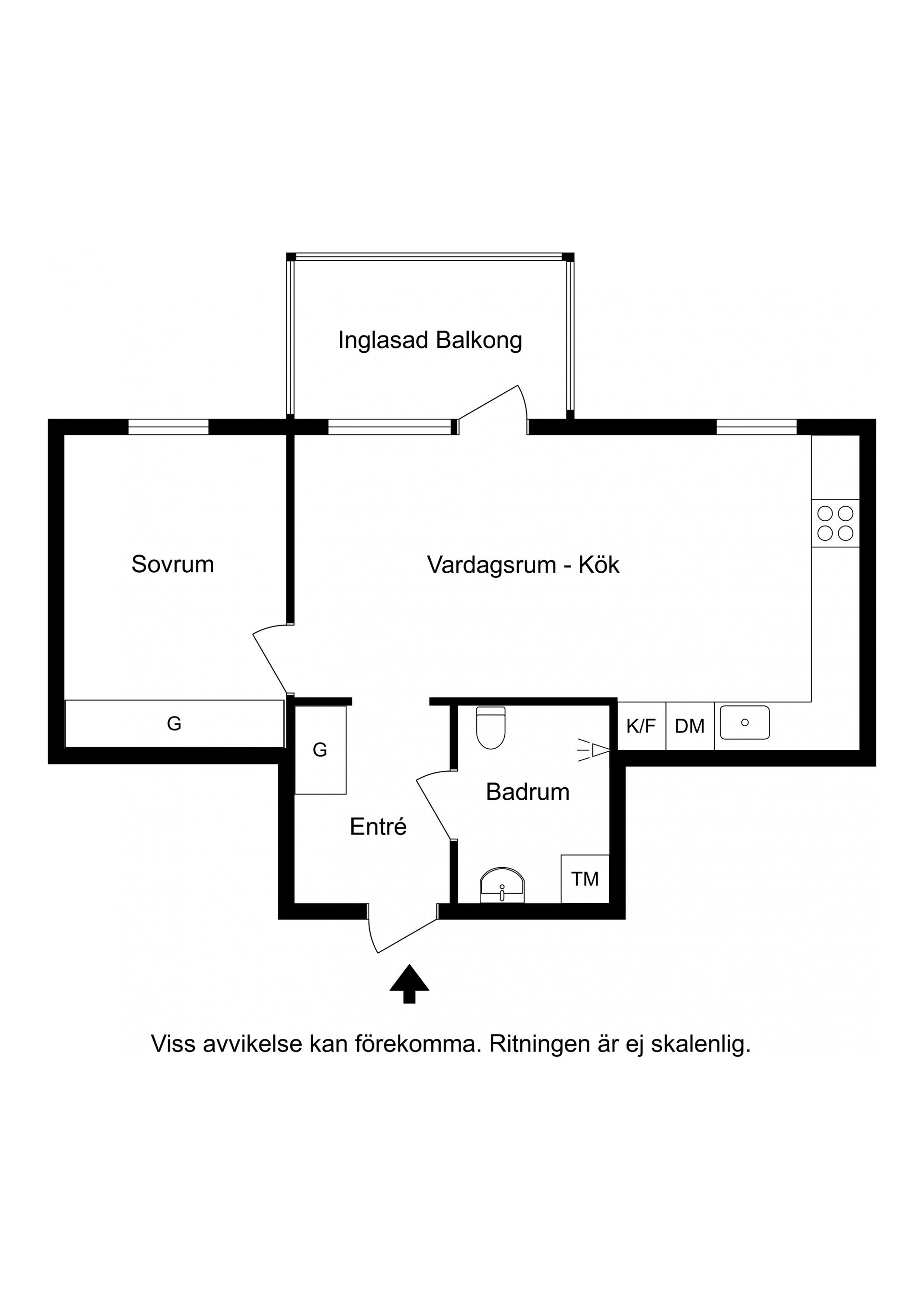 Bostadsrätt, Vallinsvägen 40, Träslöv, Varberg