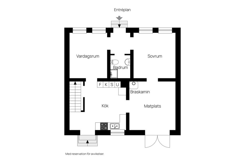 Radhus, Stavstensvägen 21, Centralt Trelleborg, Trelleborg