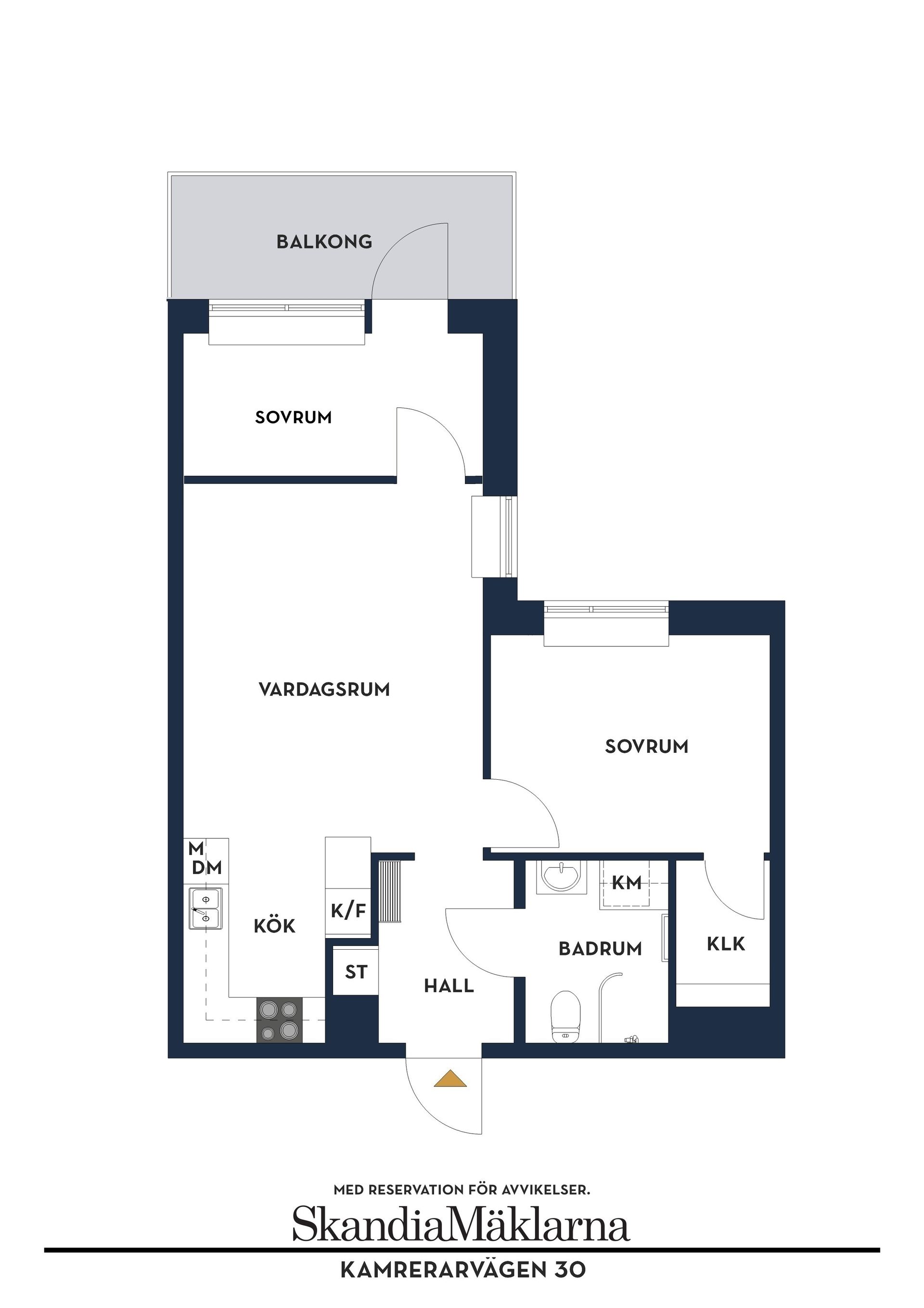 Bostadsrätt, Kamrerarvägen 30, Hägerstensåsen, Stockholm
