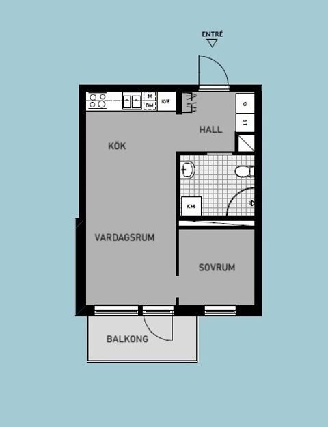 Bostadsrätt, Barkarbyvägen 96, Barkarbystaden, Järfälla