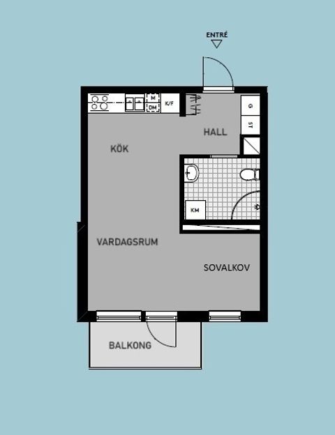 Bostadsrätt, Barkarbyvägen 96, Barkarbystaden, Järfälla