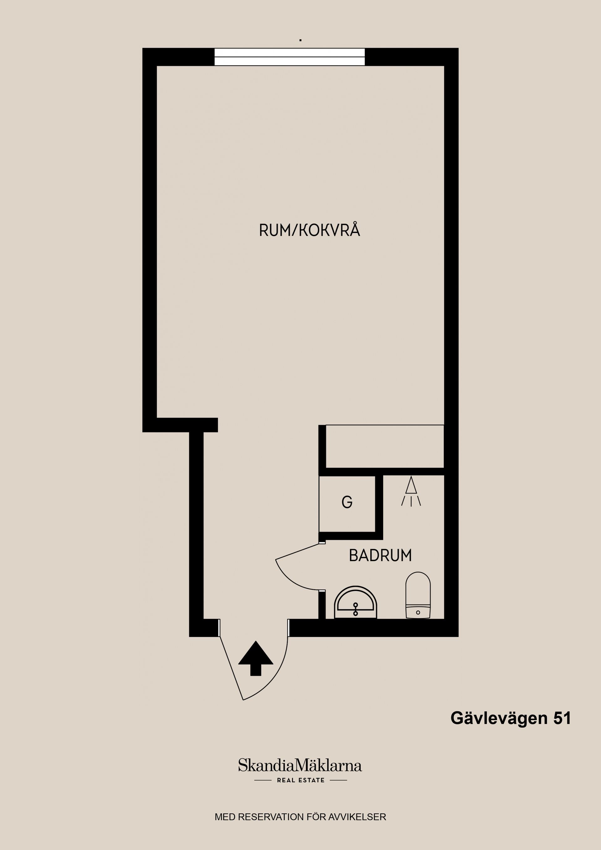 Bostadsrätt, Gävlevägen 51, Centralt, Sandviken