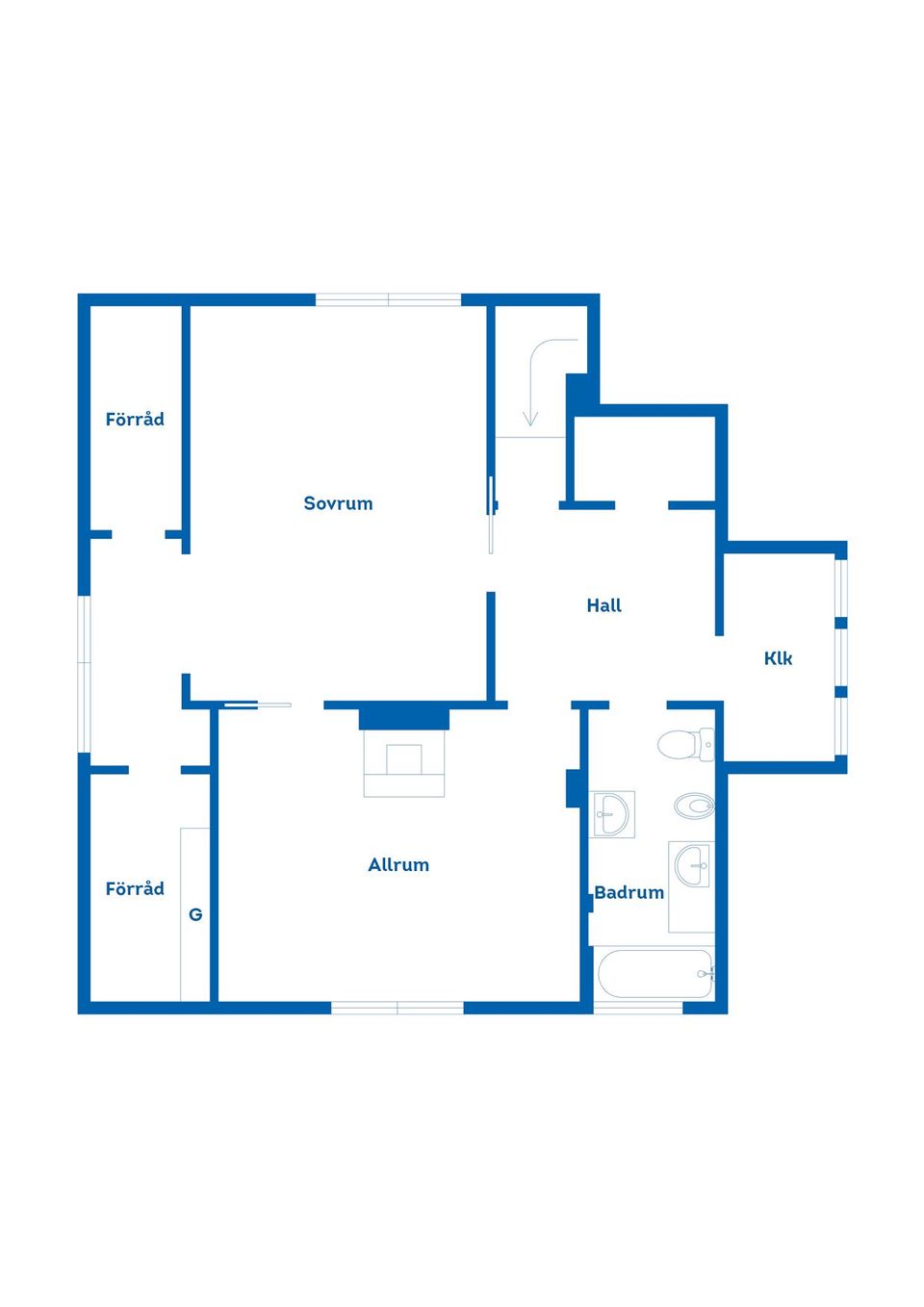 Villa, Tingsgatan 30, Ljusdal, Centralt, Ljusdal