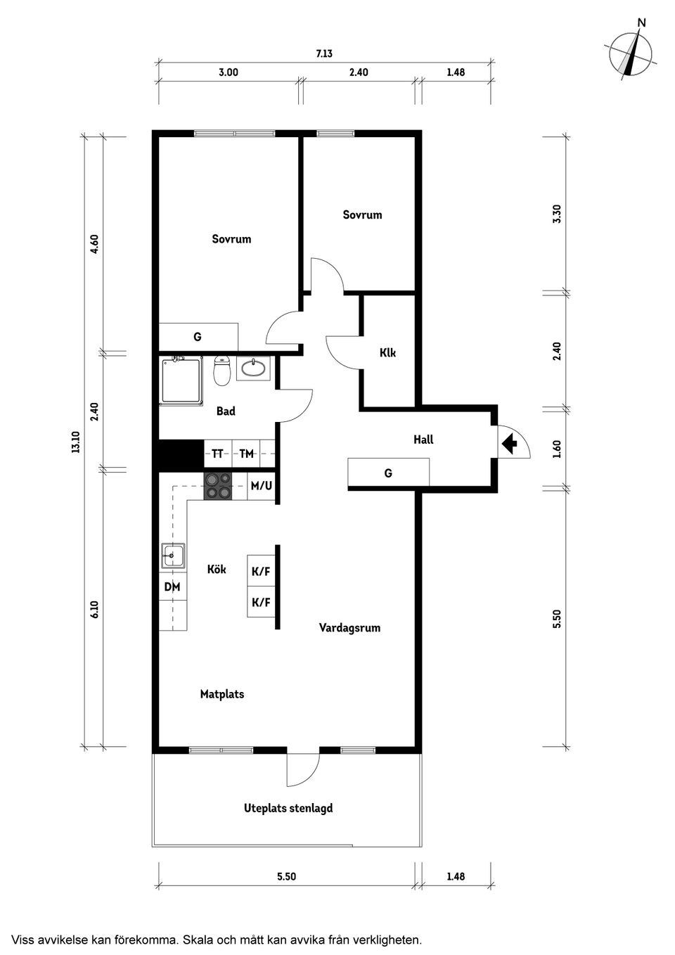 Bostadsrätt, Nils Hasselskogs gata 7, Toltorp, Mölndal