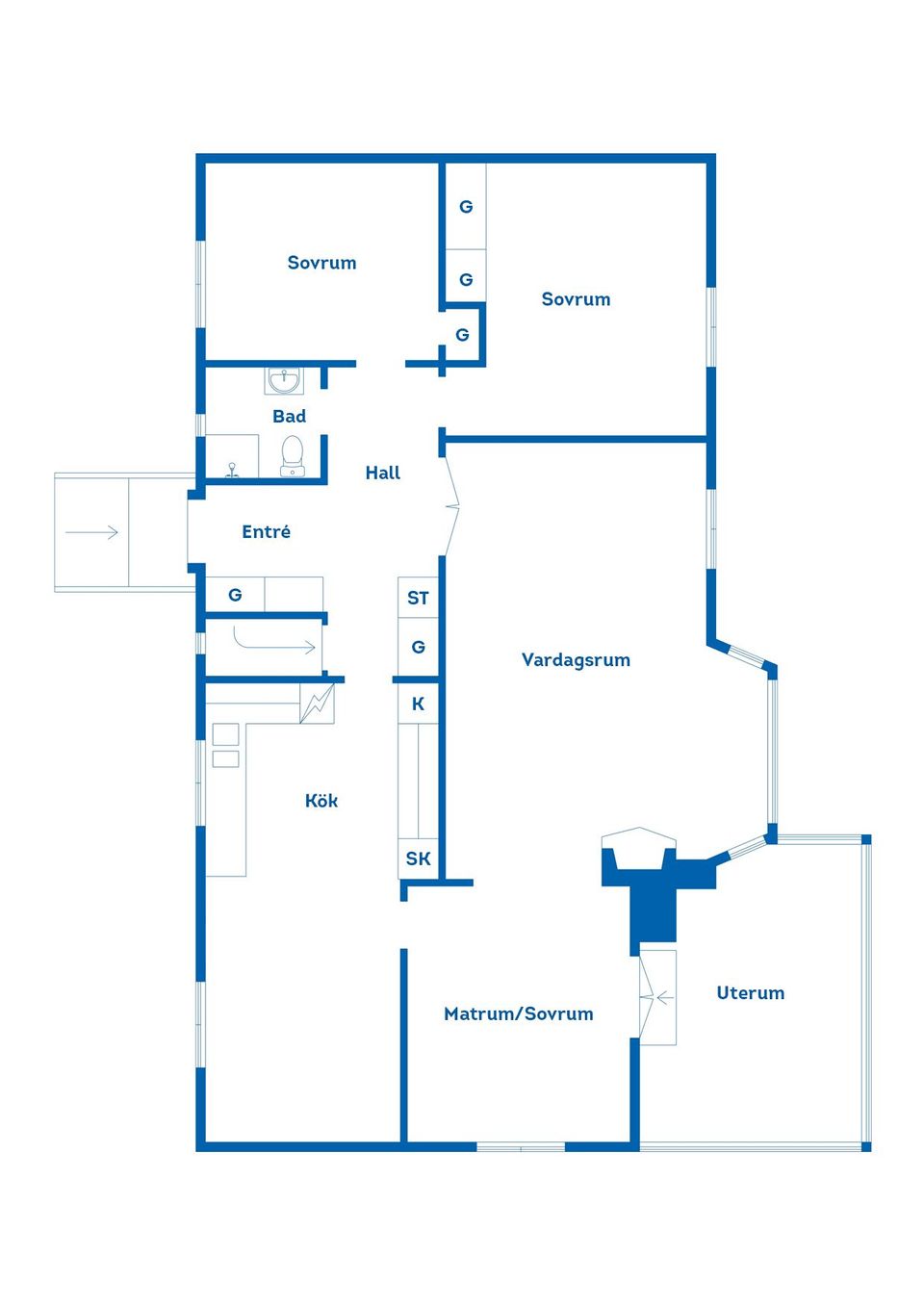 Villa, Hagavägen 13, Hagaström, Gävle