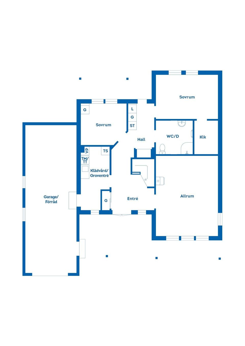 Villa, Österögatan 4, Snuggen, Mariestad