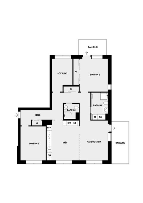 Bostadsrätt, Boulevarden 54, 4tr, Täby Park, Täby