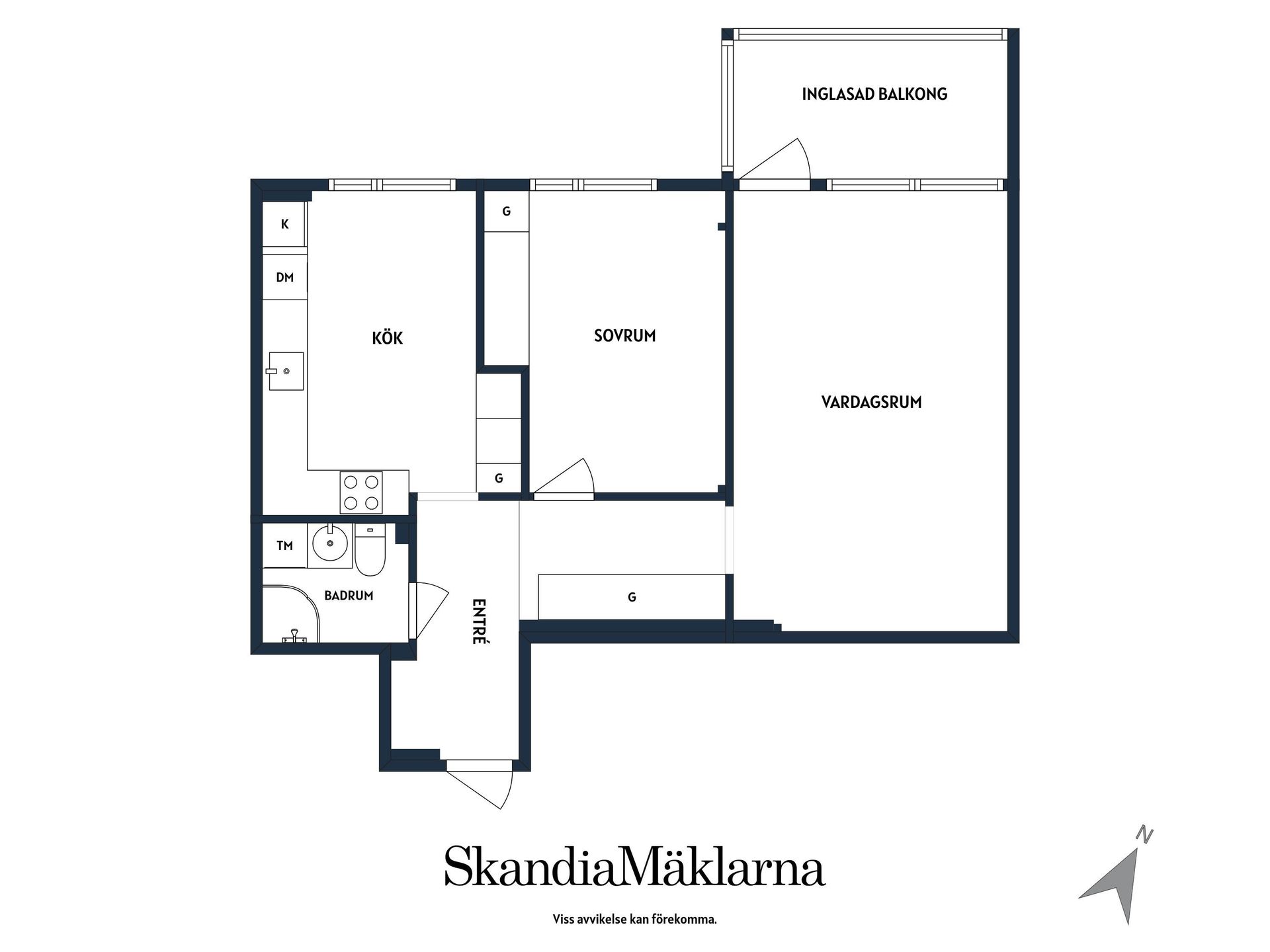 Bostadsrätt, Sörgärdsgatan 1A, Centralt, Strängnäs