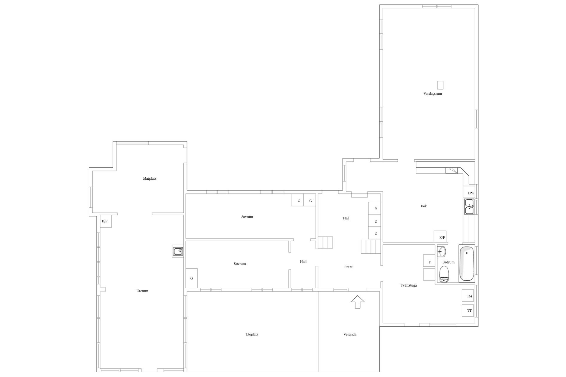 Villa, Vaktholmsvägen 36, Rögla, Ystad