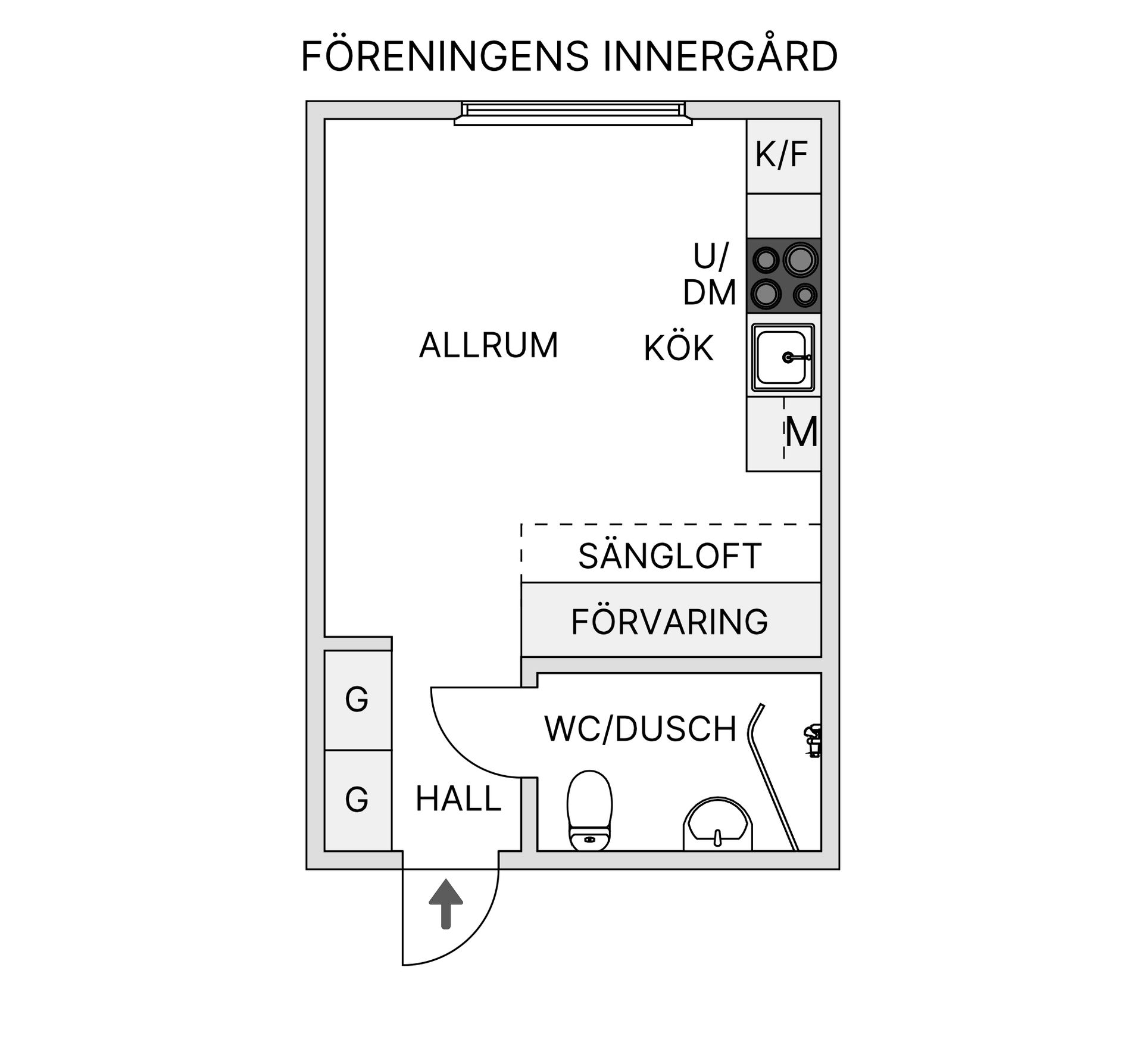 Bostadsrätt, Tjärhovsgatan 22, Södermalm - Mosebacke, Stockholm