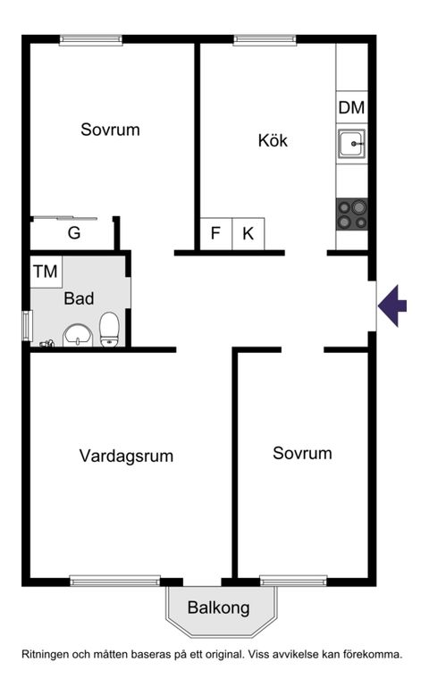 Bostadsrätt, Allévägen 7, Centrum, Vallentuna