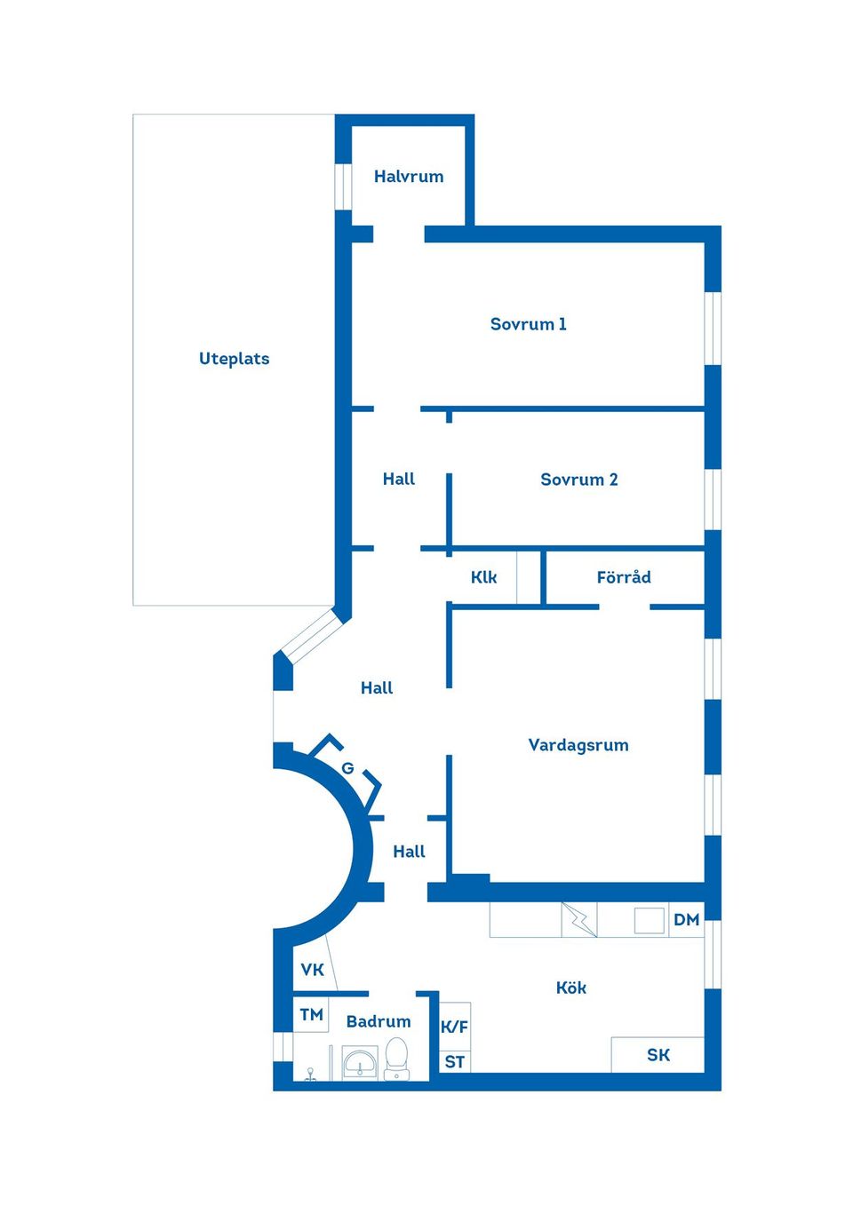 Bostadsrätt, Norra köpmangatan 8A, Gävle Centrum, Gävle