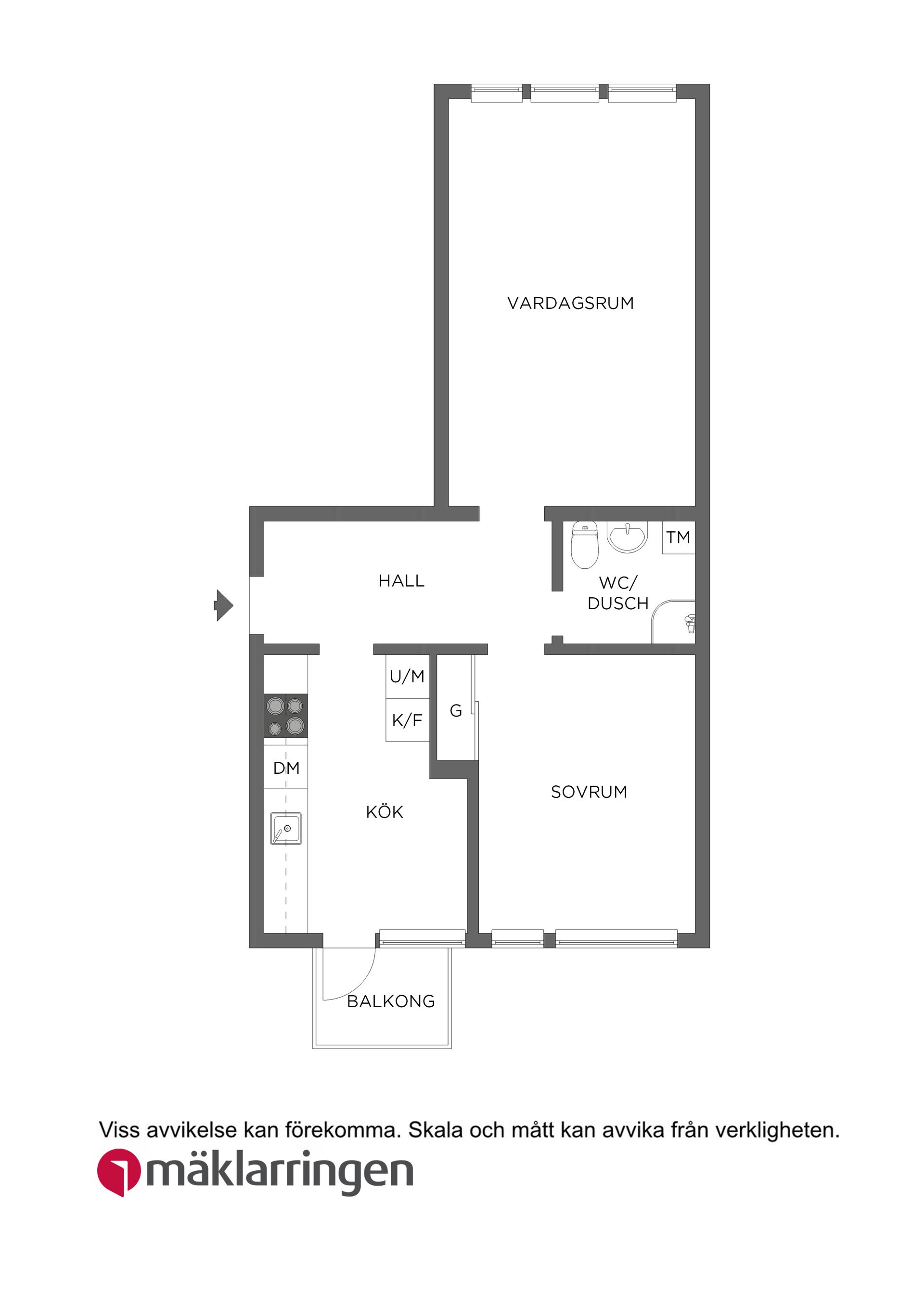 Bostadsrätt, Ringvägen 122, Västerhaninge, Haninge
