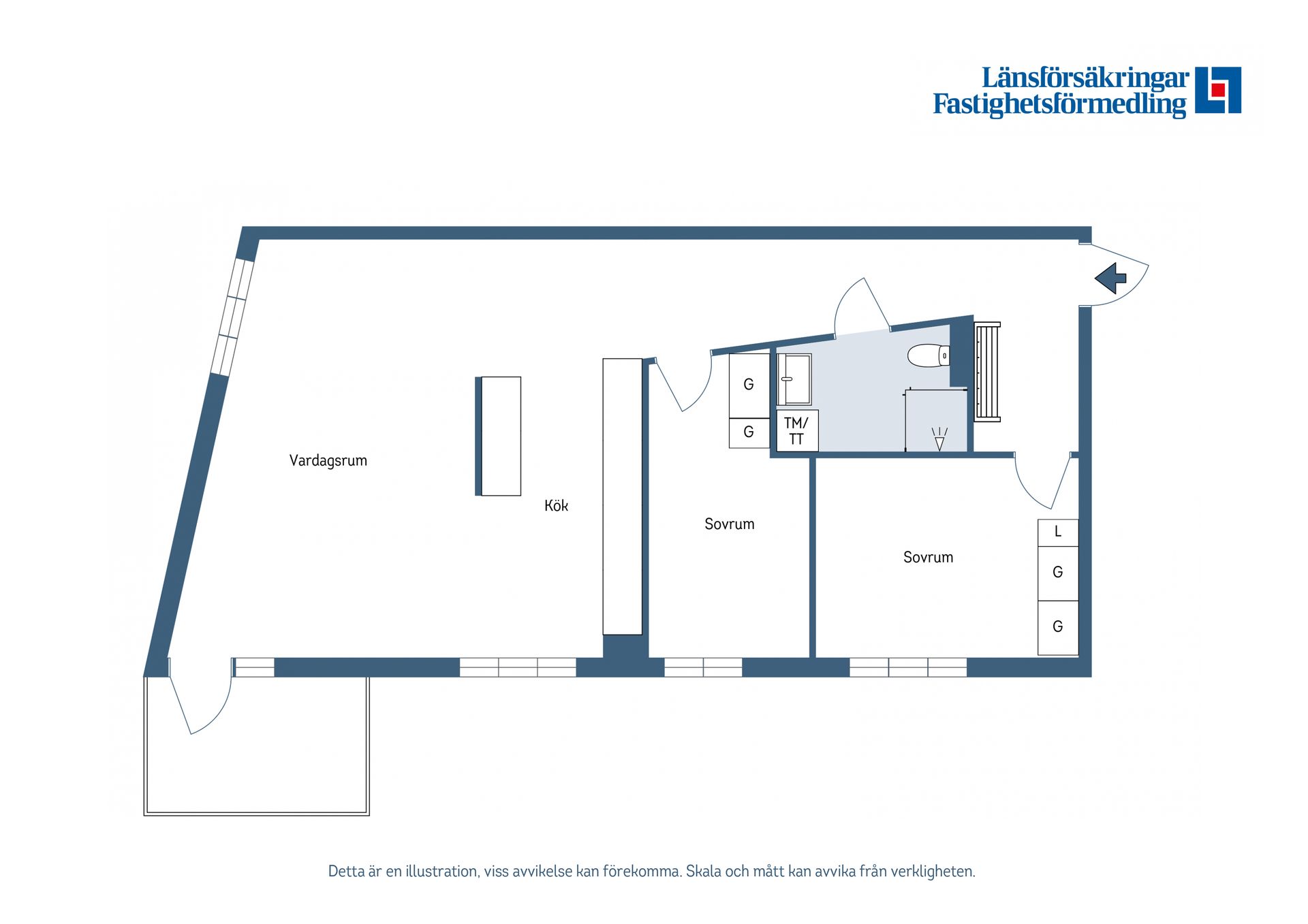 Bostadsrätt, Nygatan 30C, Strängnäs Centrum, Strängnäs