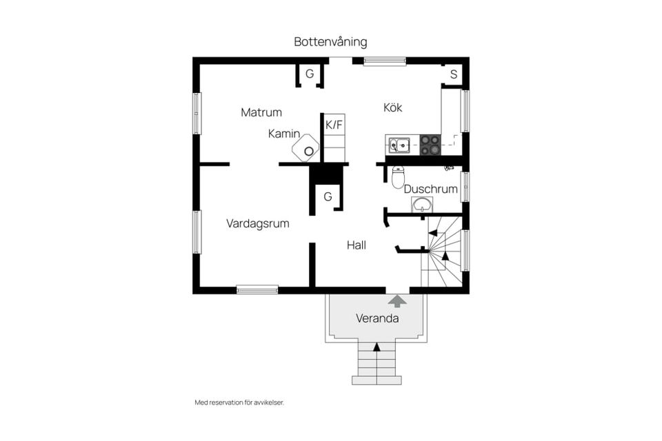 Villa, Hemsegatan 6, Länna, Gotland