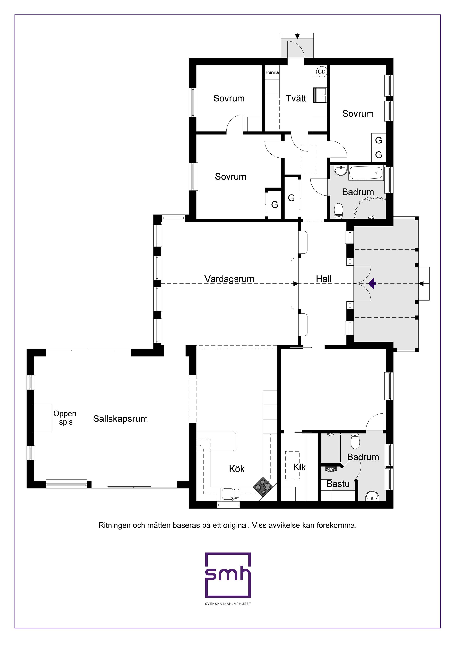 Villa, Högnäsvägen 34, Kungsängen/Sylta, Upplands-Bro